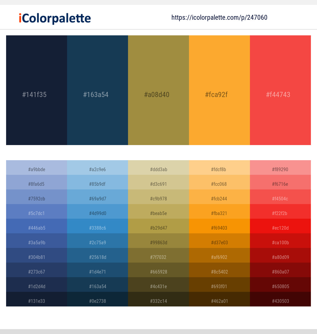 247060366 Bright Color Palettes