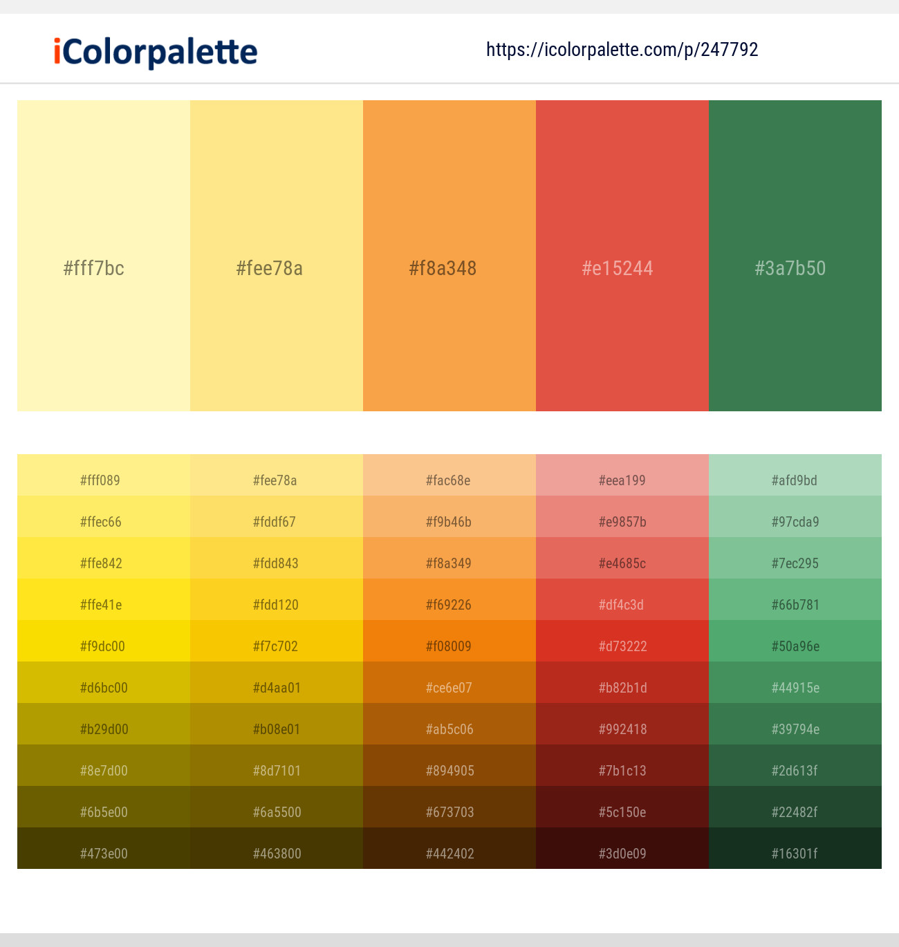 247792366 Bright Color Palettes