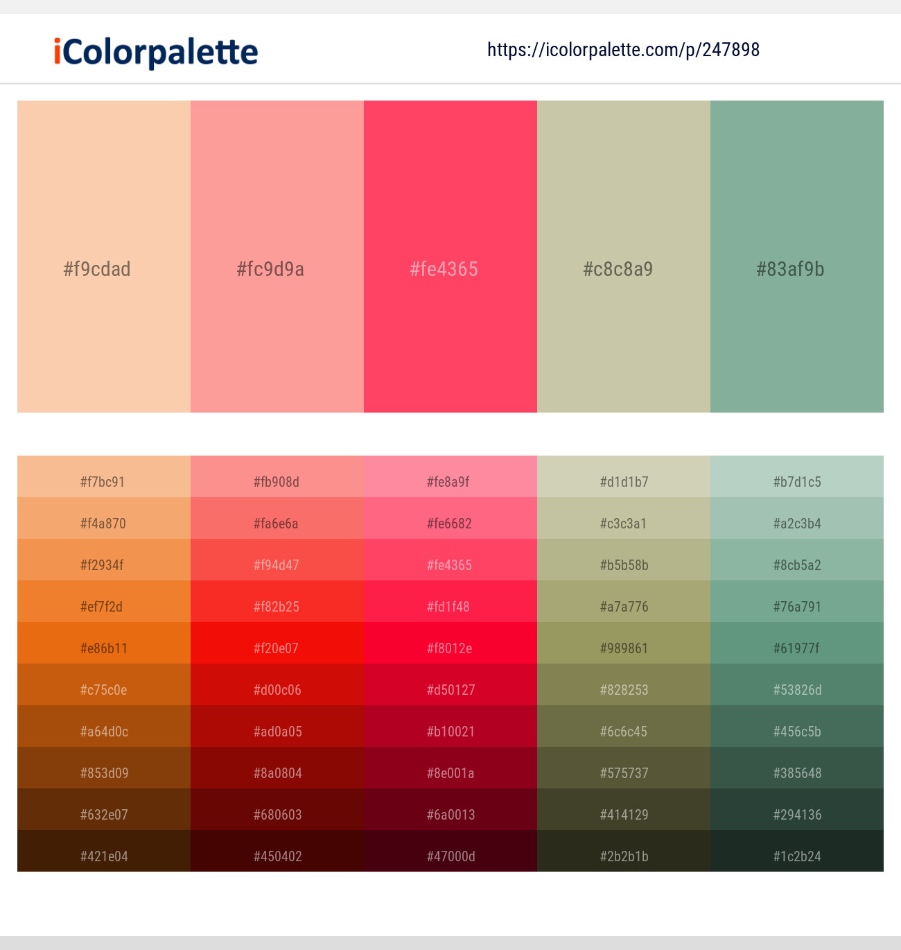 21 Beautiful Pastel Color Palette Examples with Color Codes