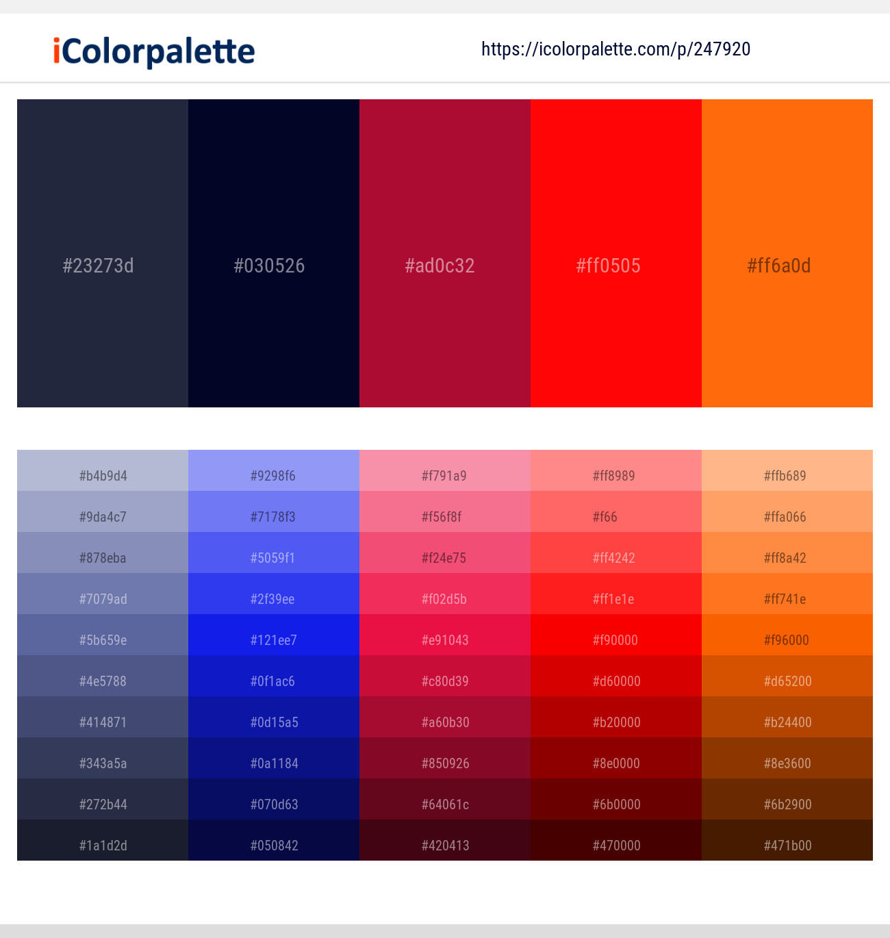 Måler modtage klasselærer 30 Latest Color Schemes with Navy And Red Color tone combinations | 2023 |  iColorpalette