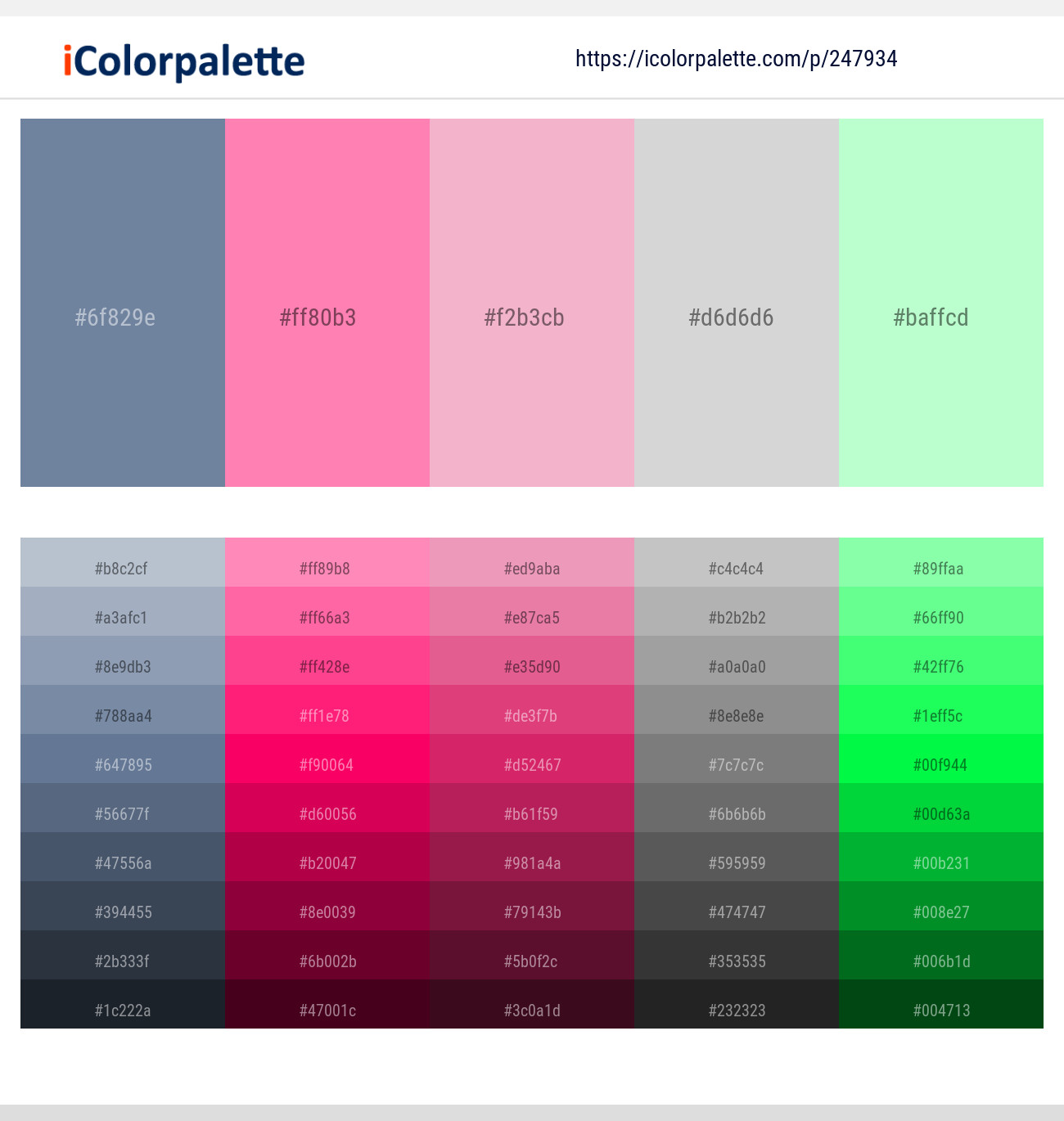 247934366 Bright Color Palettes