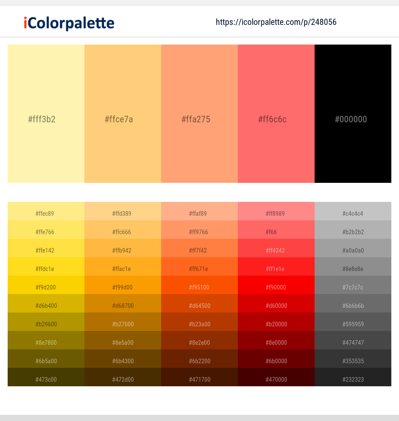 24805621 Pastel Yellow Color Schemes