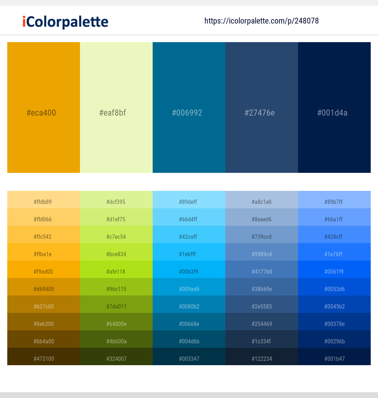 248078366 Bright Color Palettes