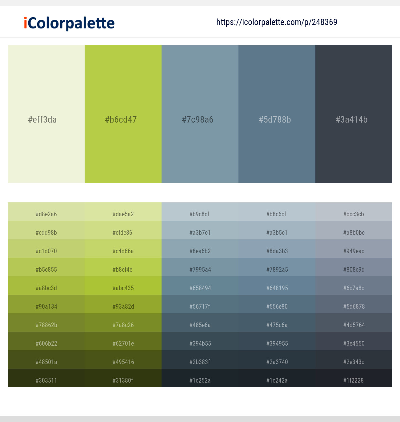 248369366 Bright Color Palettes