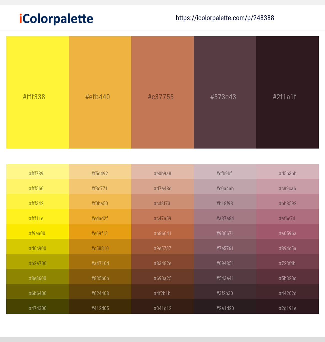 248388366 Bright Color Palettes