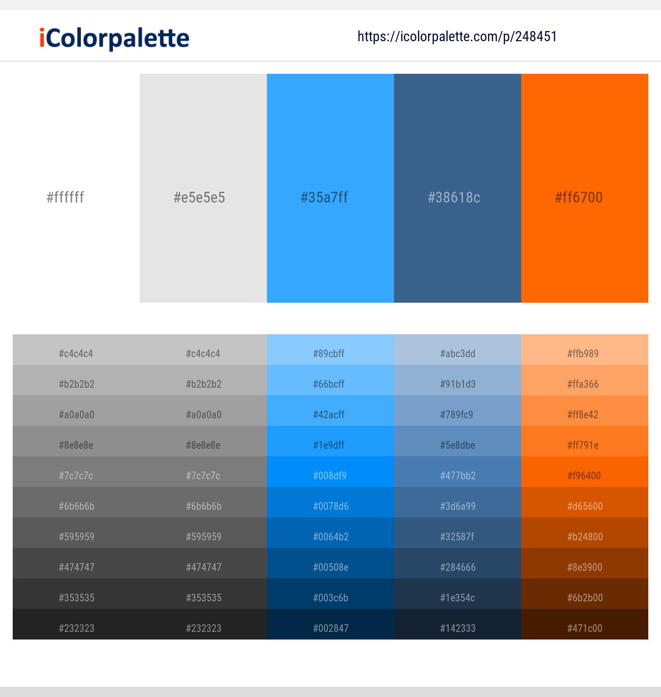248451366 Bright Color Palettes