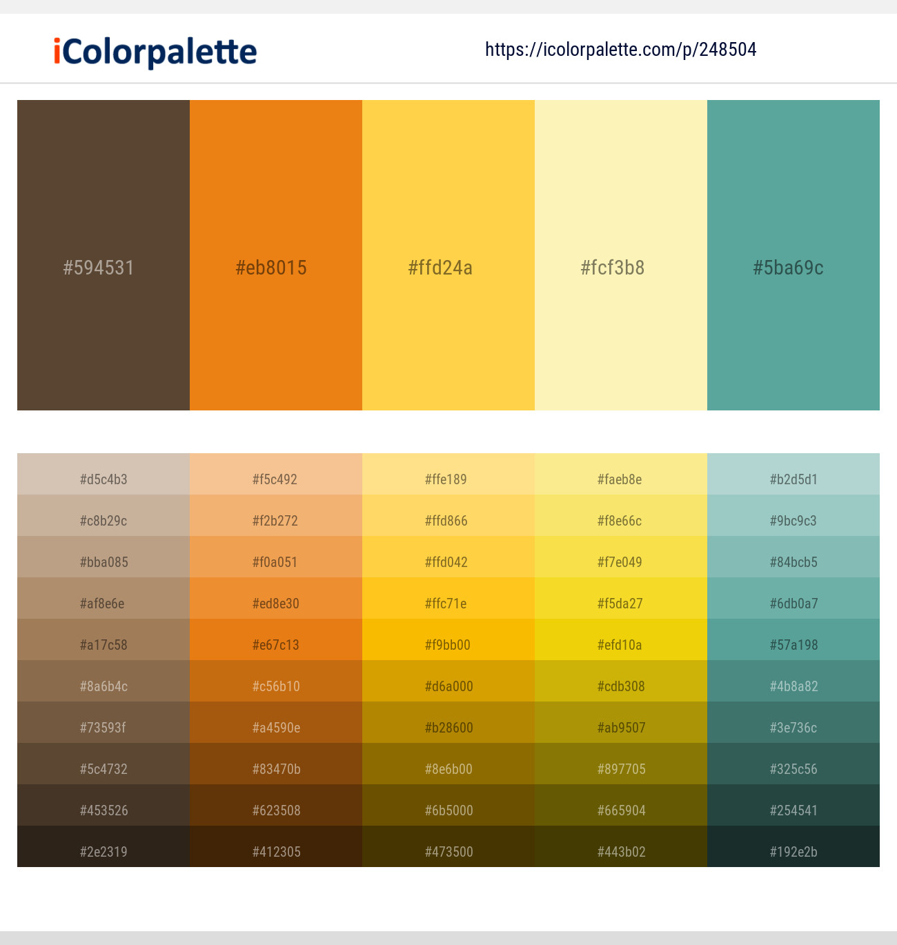248504366 Bright Color Palettes