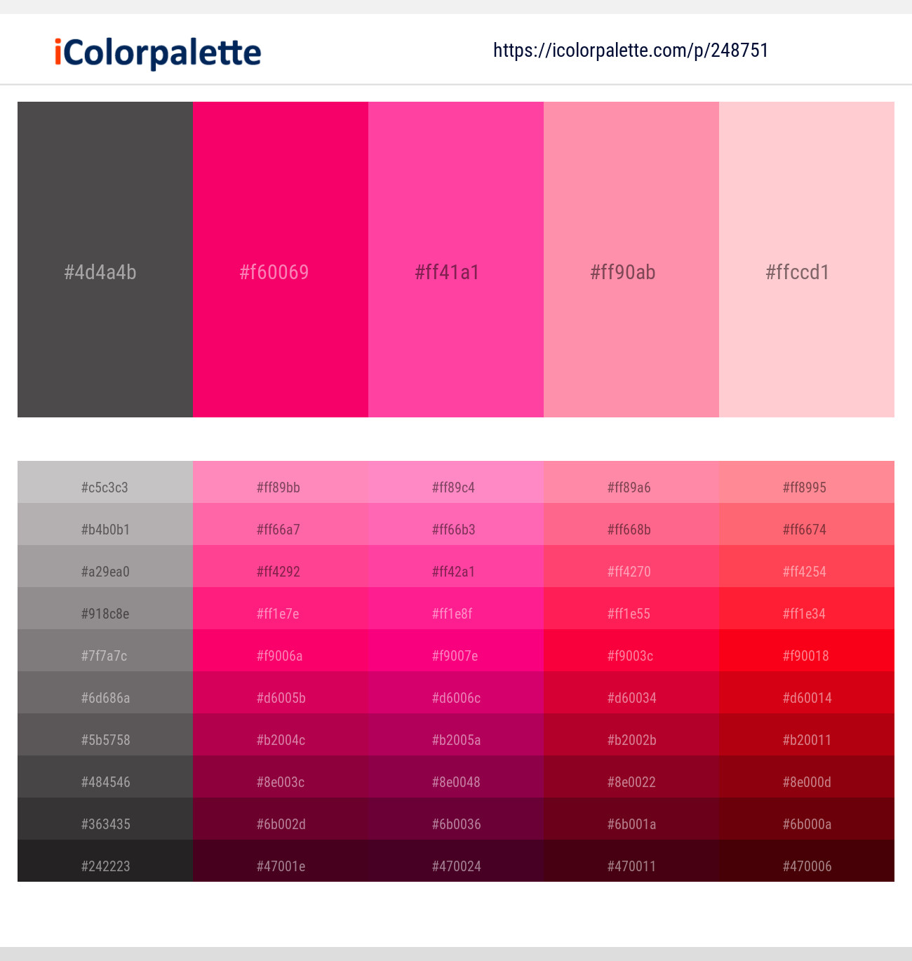 248751366 Bright Color Palettes