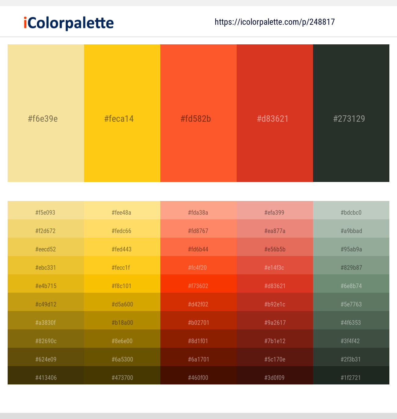 248817366 Bright Color Palettes