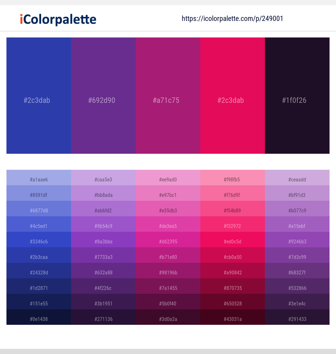 249001366 Bright Color Palettes