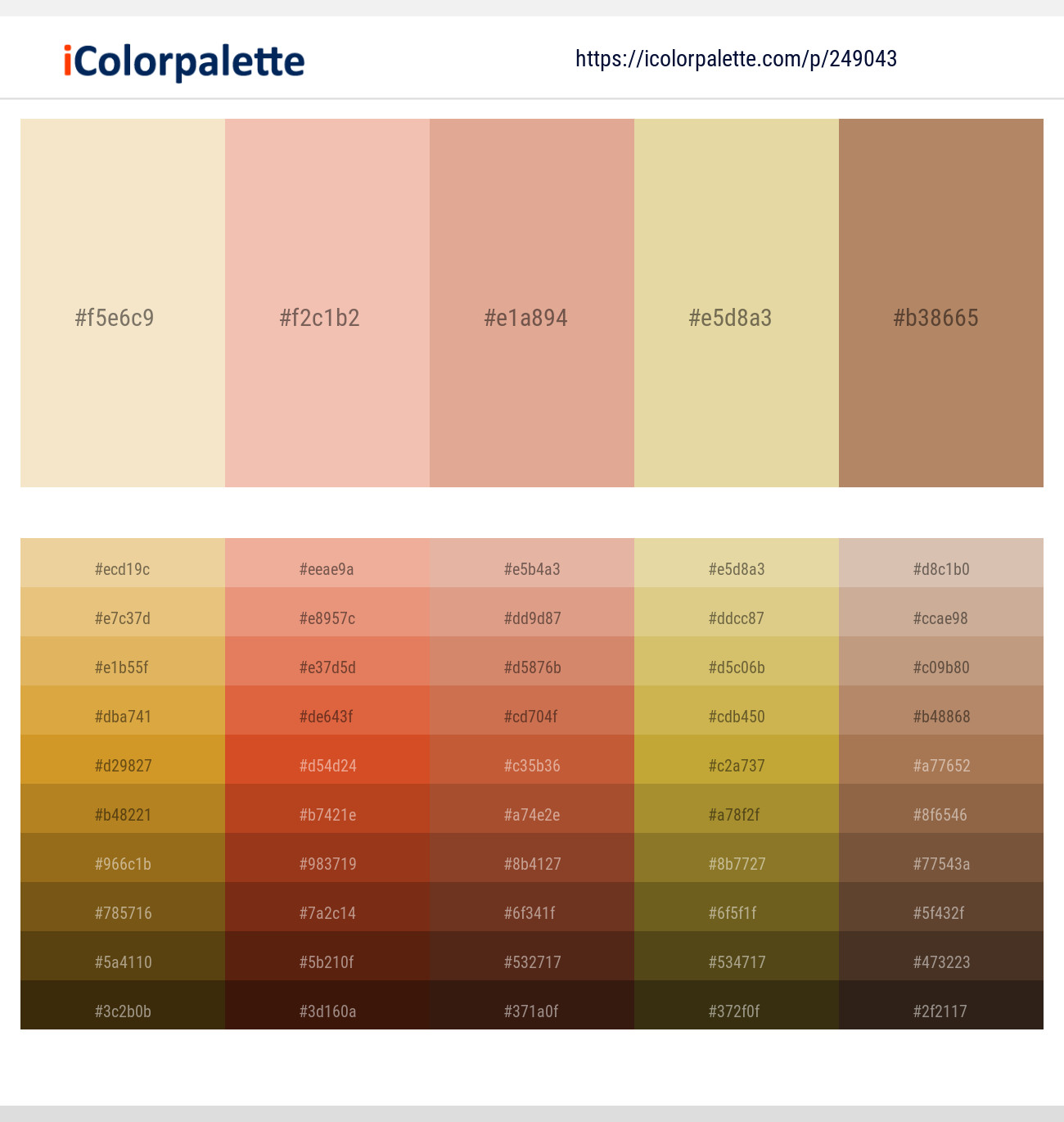 Sidecar – Mandys Pink – Tumbleweed – Zombie – Teak Color scheme