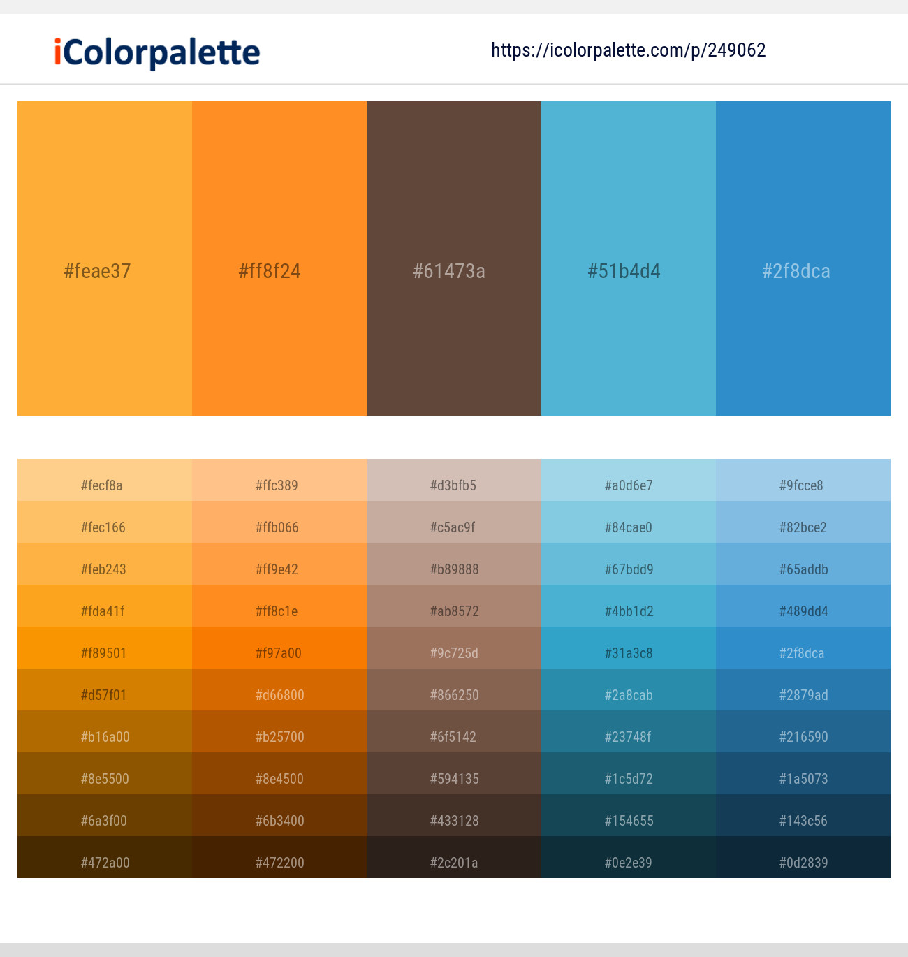 249062366 Bright Color Palettes