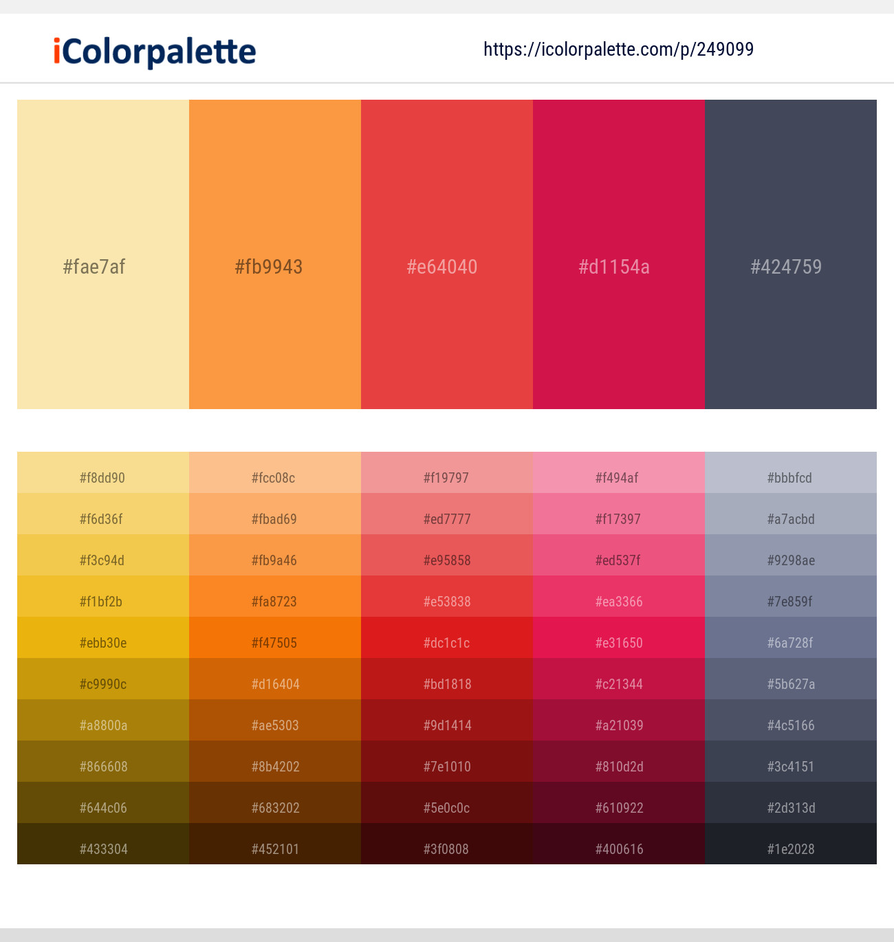249099366 Bright Color Palettes