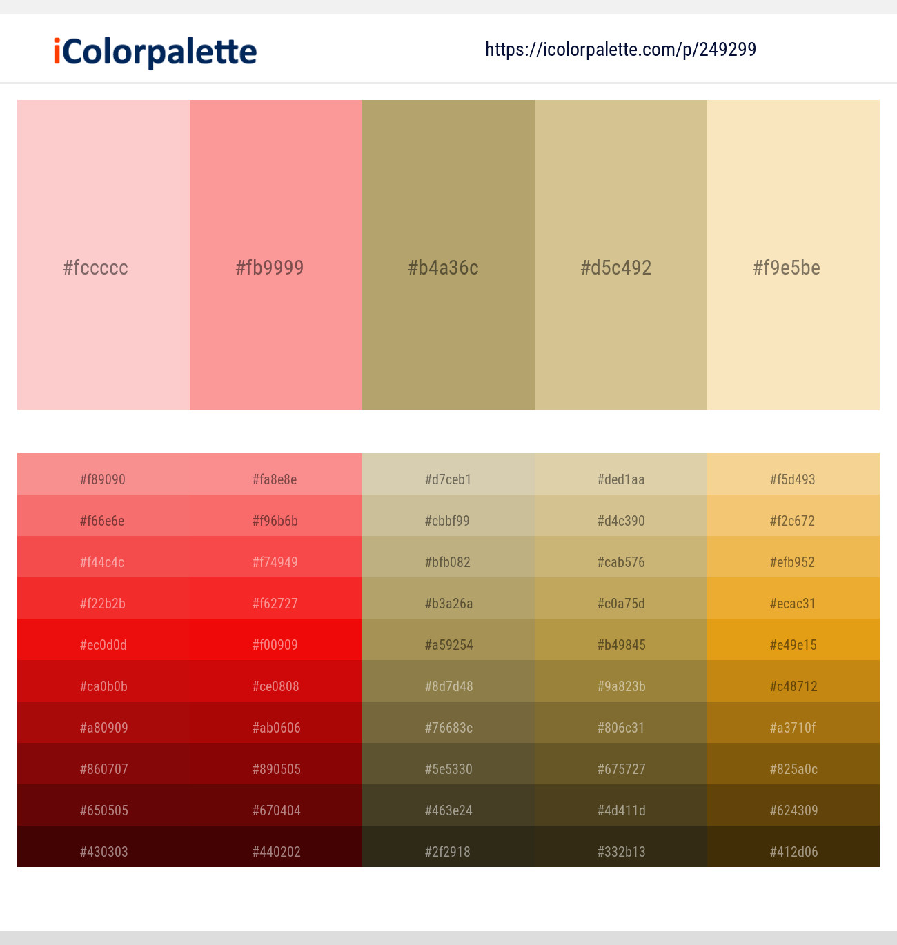 Cinderella – Sweet Pink – Teak – Pavlova – Dairy Cream Color scheme