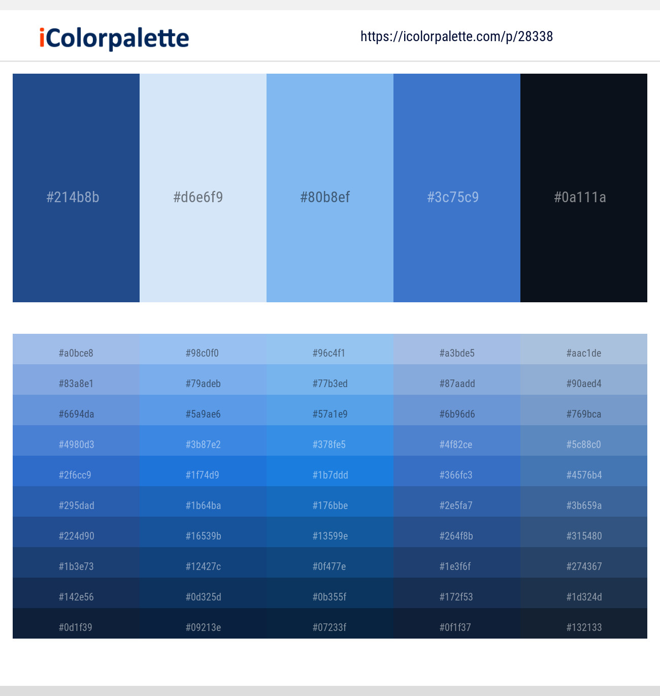 1 Latest Color Schemes With Indigo And Ebony Color Tone Combinations 2021 Icolorpalette
