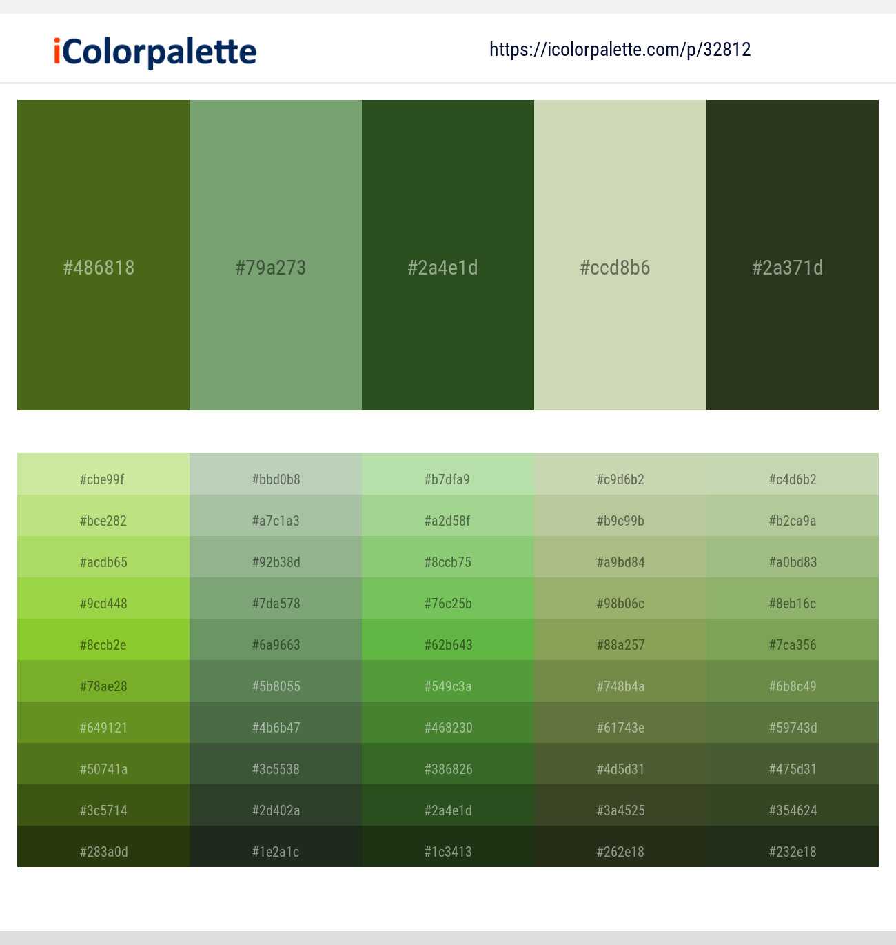 Dell – Amulet – Seaweed – Green Mist – Green Kelp Color scheme