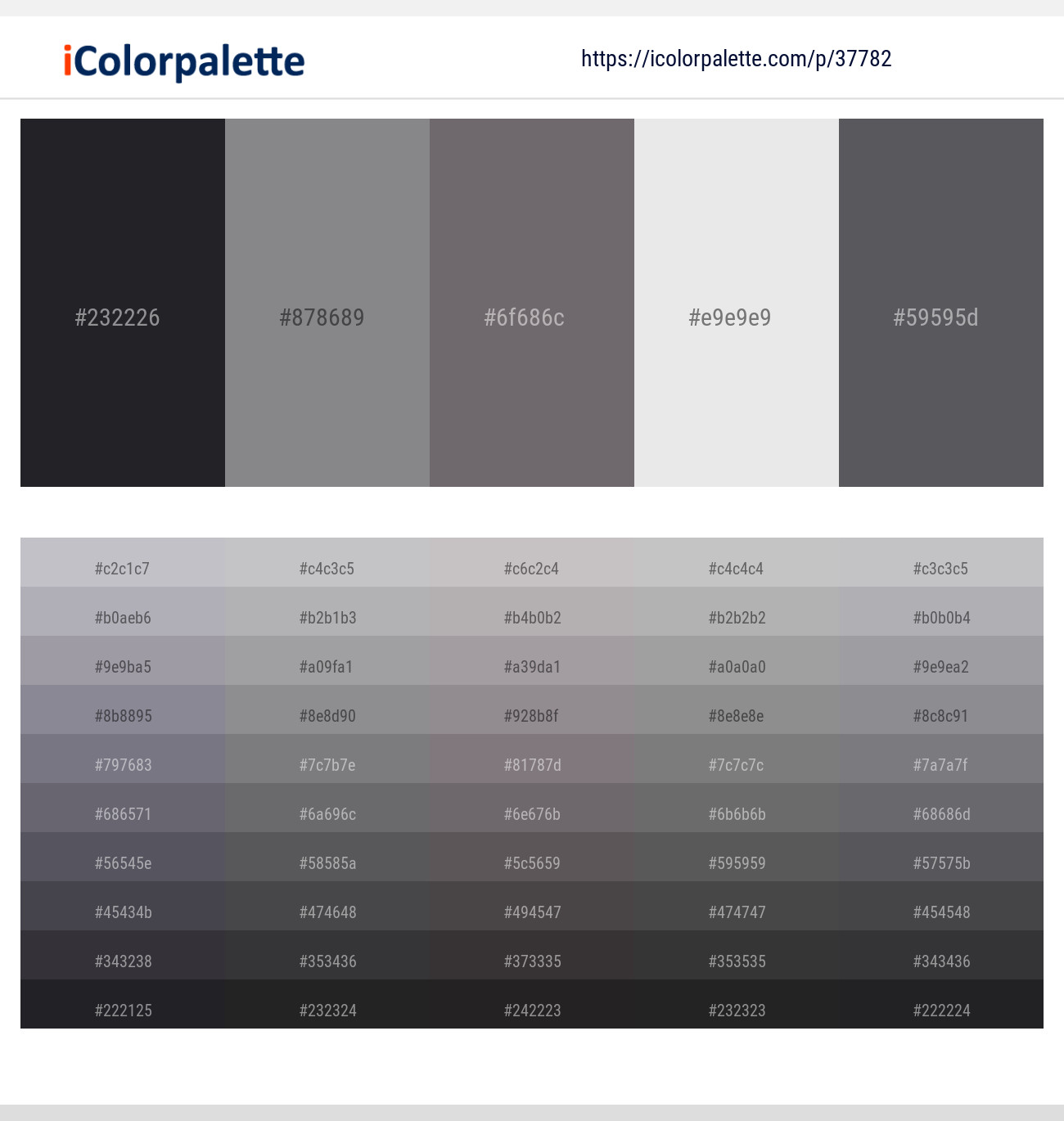 1 Latest Color Schemes with Jumbo And Mercury Color tone combinations ...