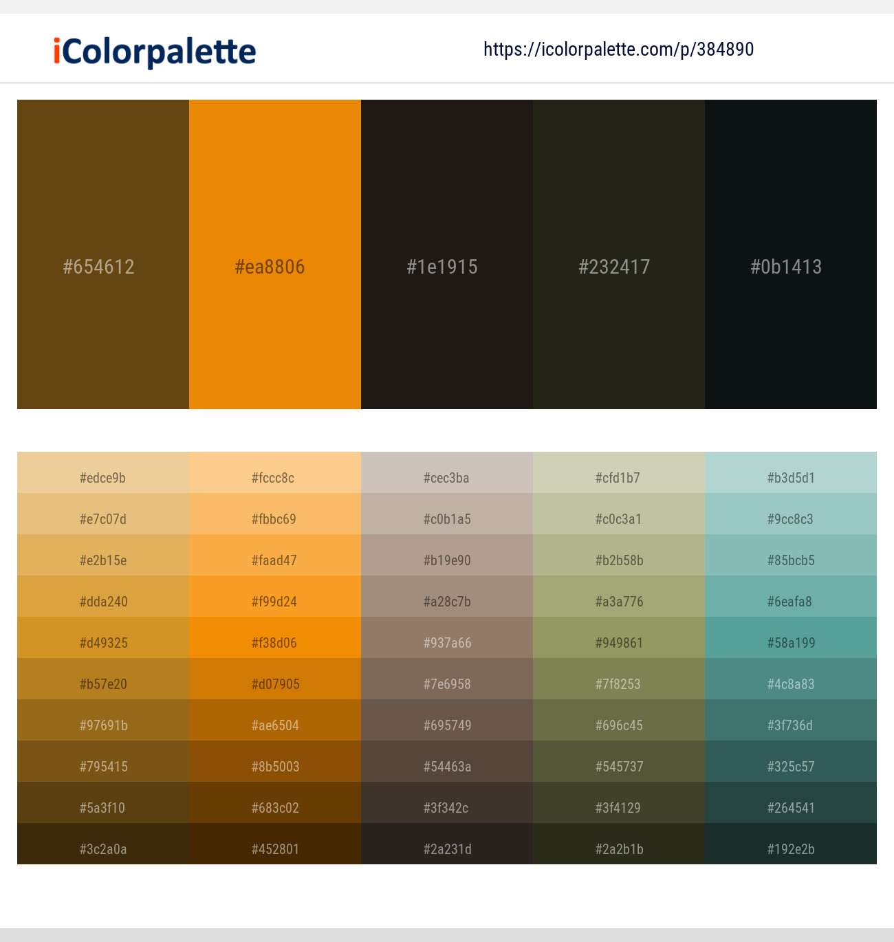 384890366 Bright Color Palettes