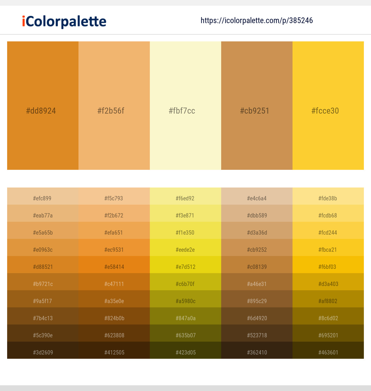 385246366 Bright Color Palettes