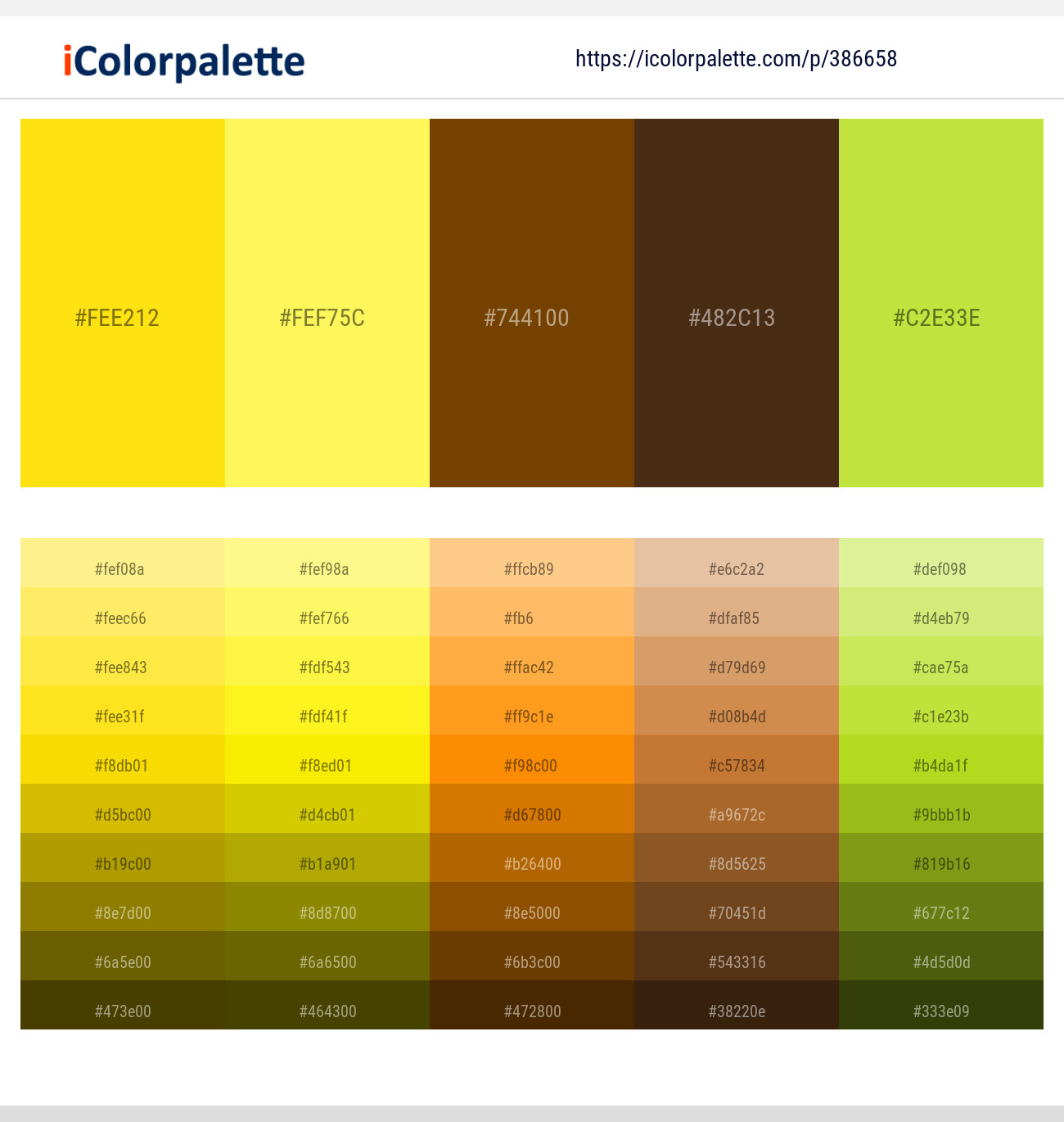 386658366 Bright Color Palettes
