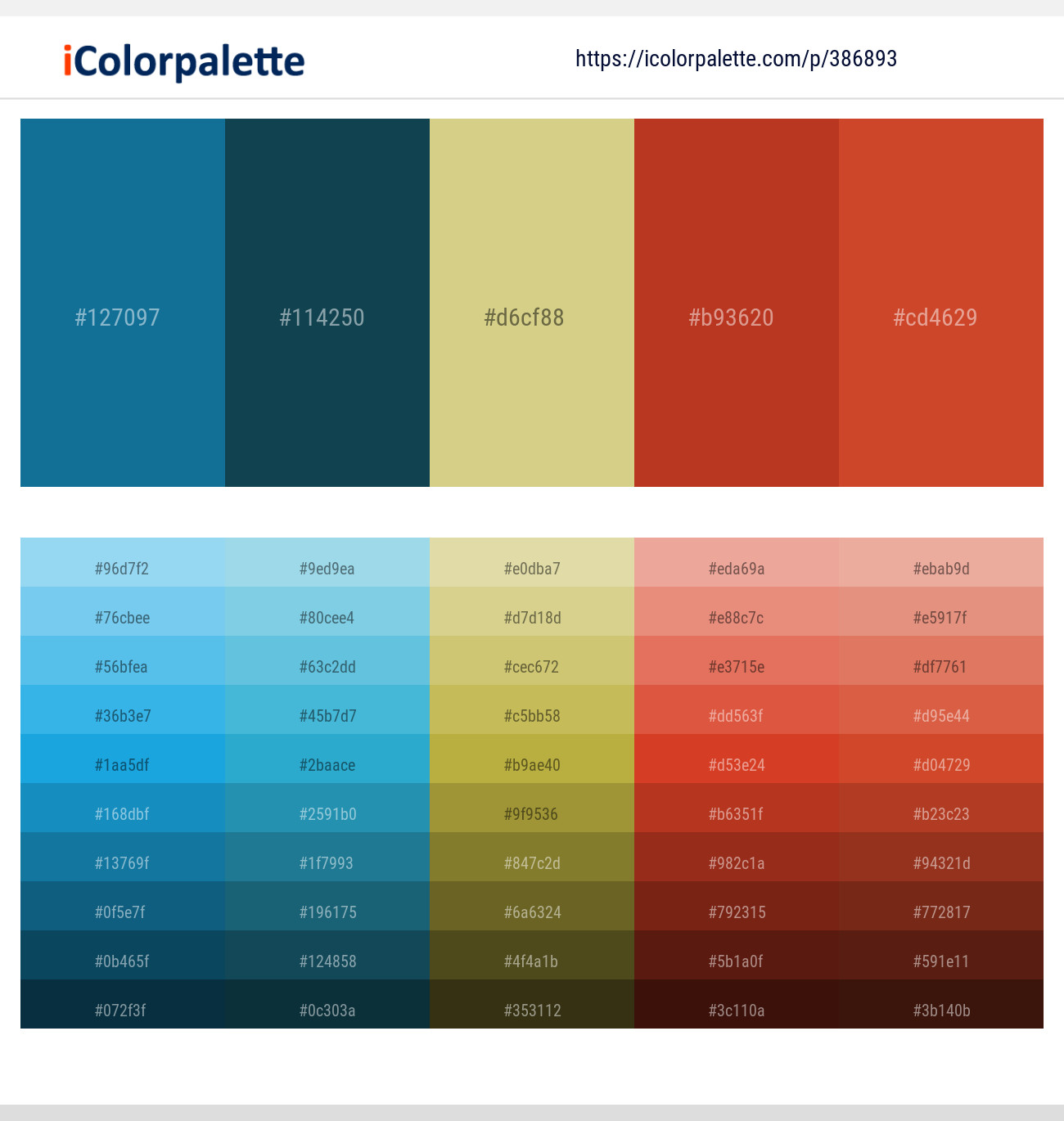 386893366 Bright Color Palettes