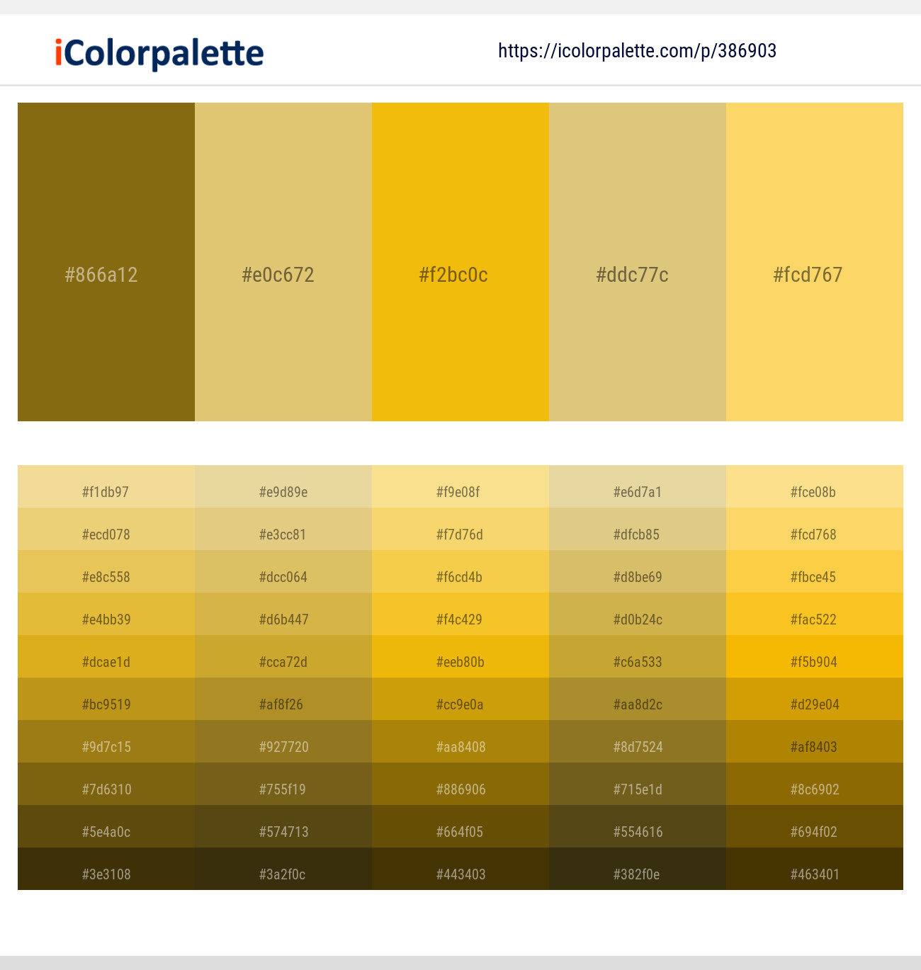 386903366 Bright Color Palettes