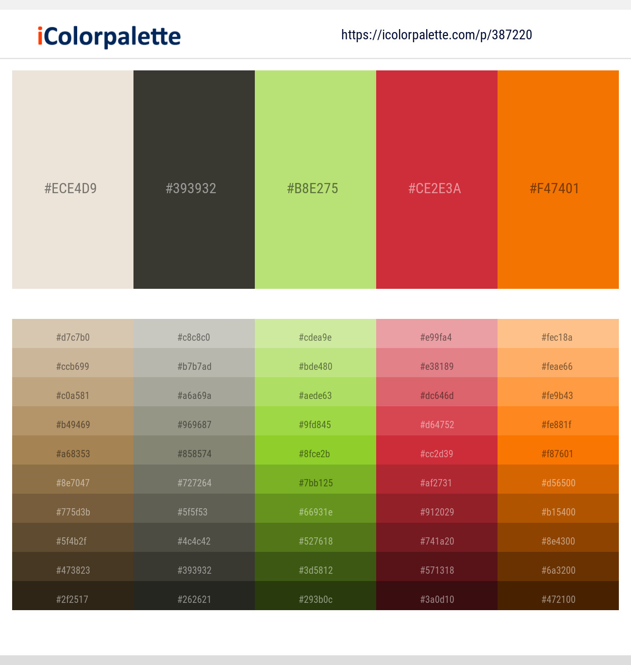 387220366 Bright Color Palettes