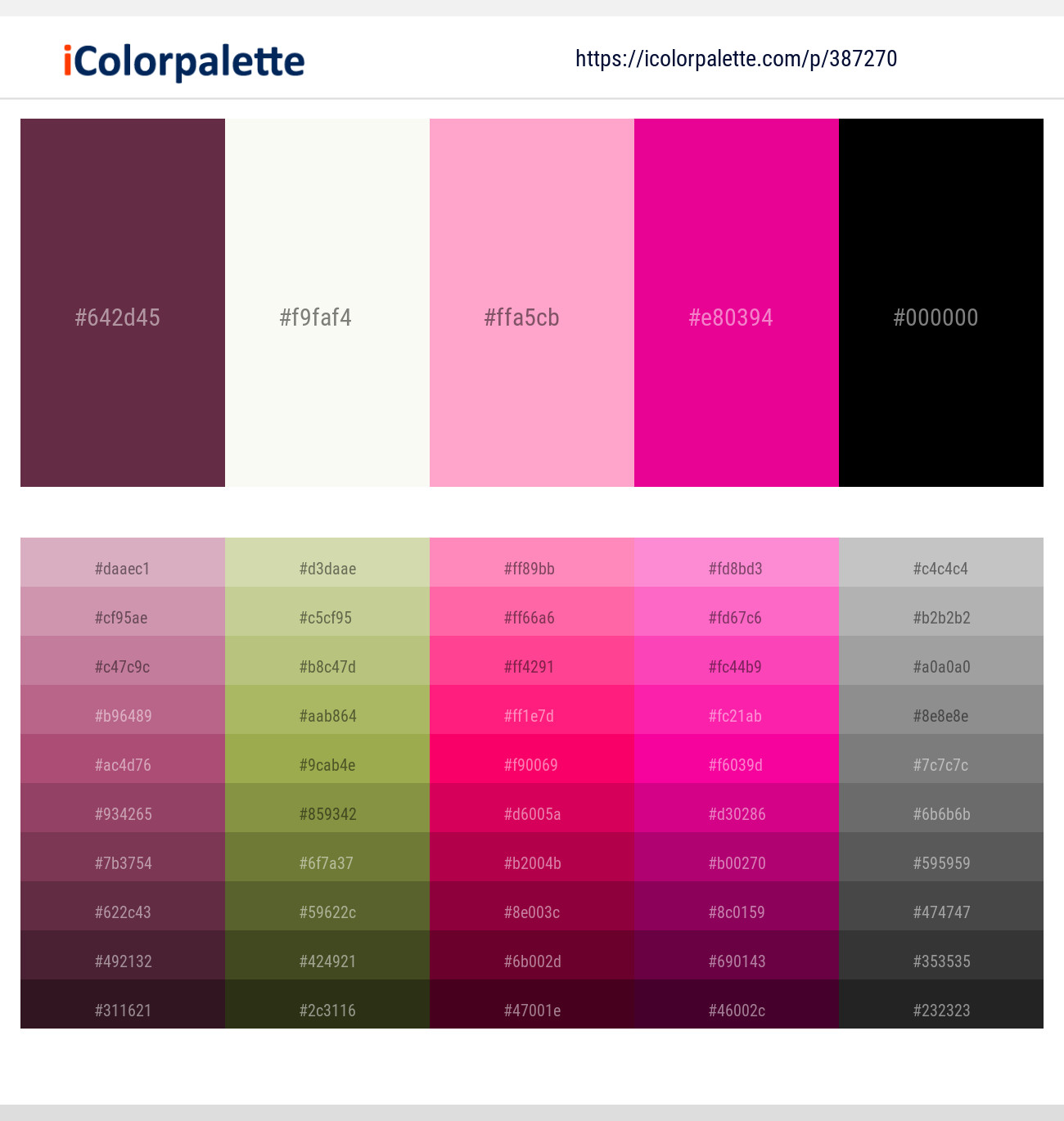 387270366 Bright Color Palettes