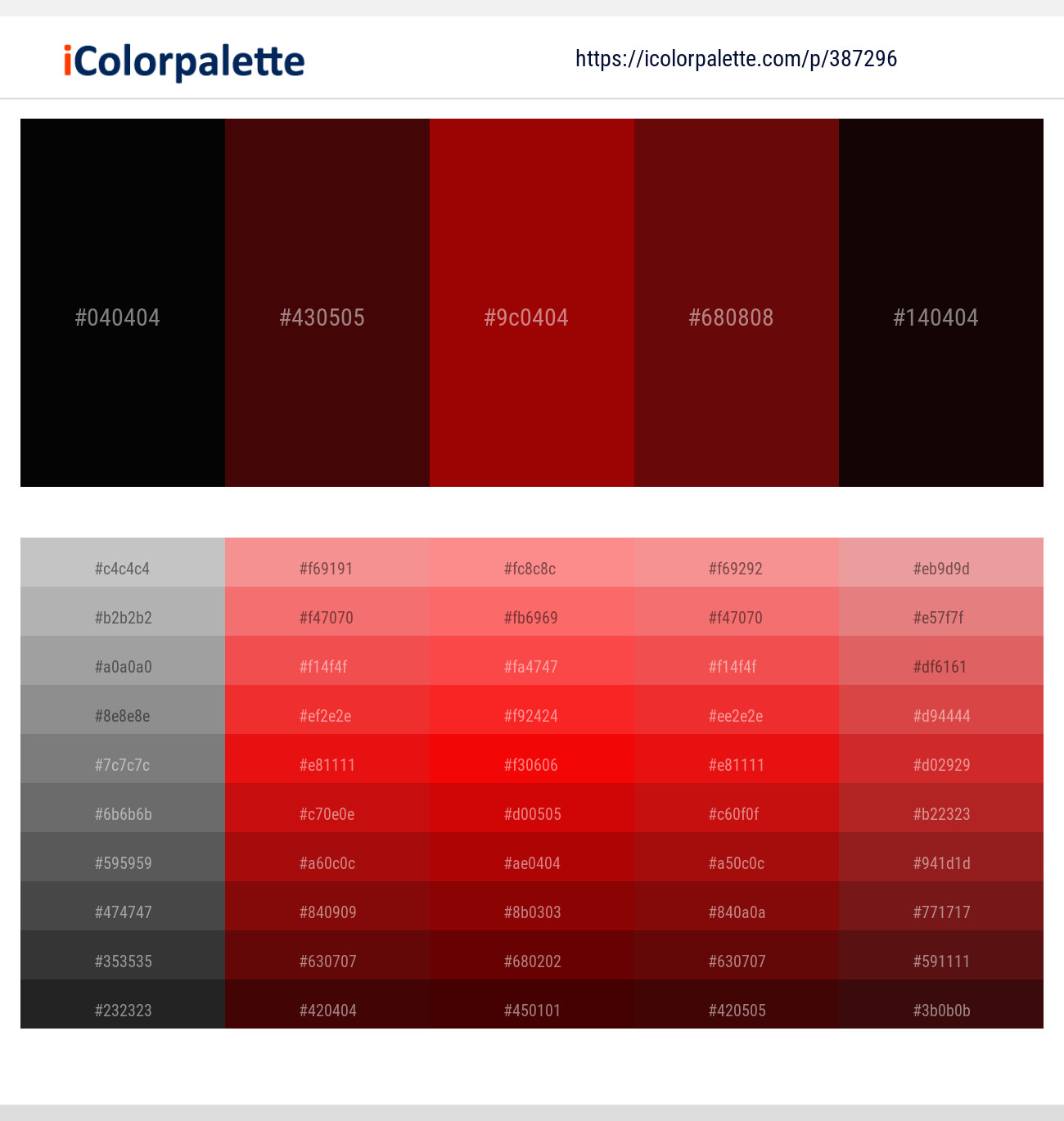 387296366 Bright Color Palettes
