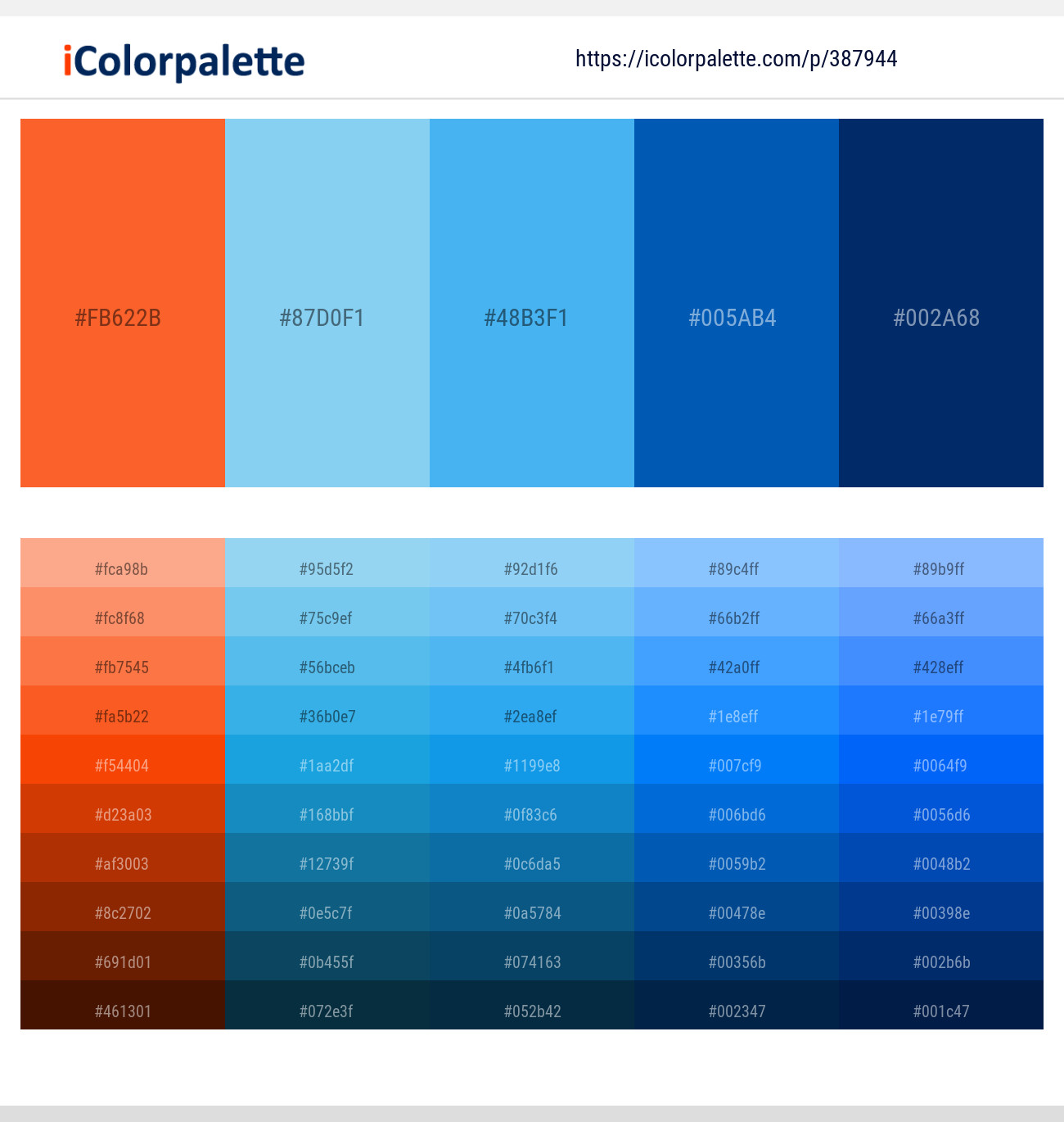 387944366 Bright Color Palettes