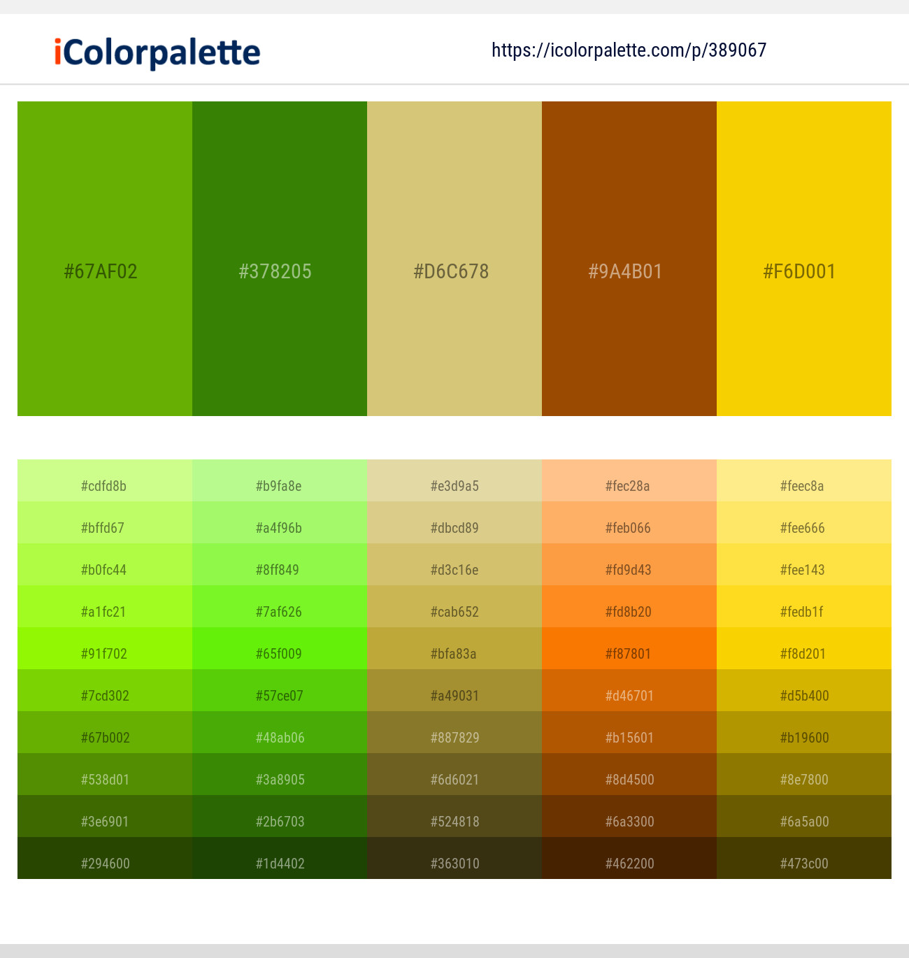 389067366 Bright Color Palettes