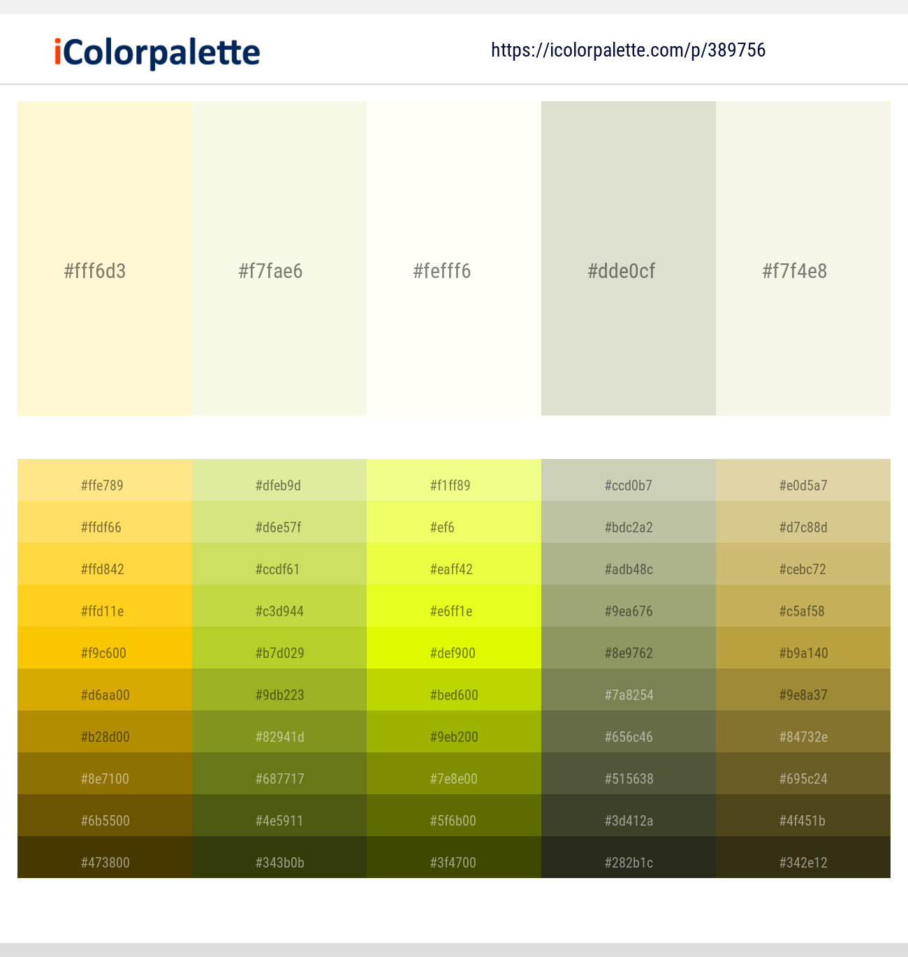 389756366 Bright Color Palettes