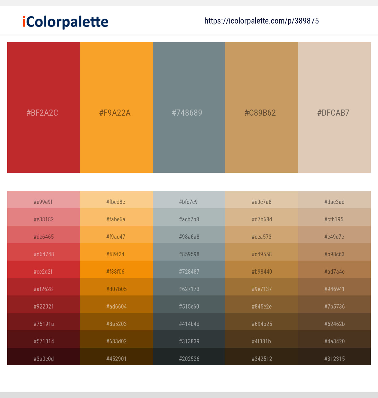 389875366 Bright Color Palettes