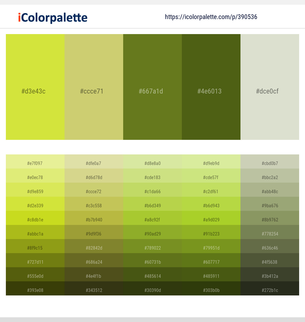390536366 Bright Color Palettes