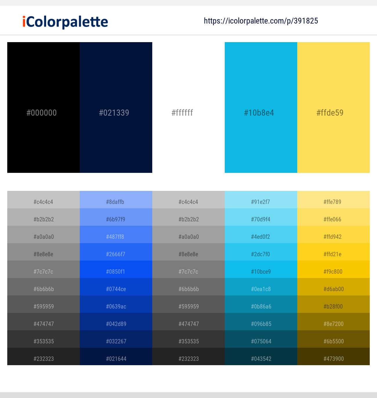 391825366 Bright Color Palettes