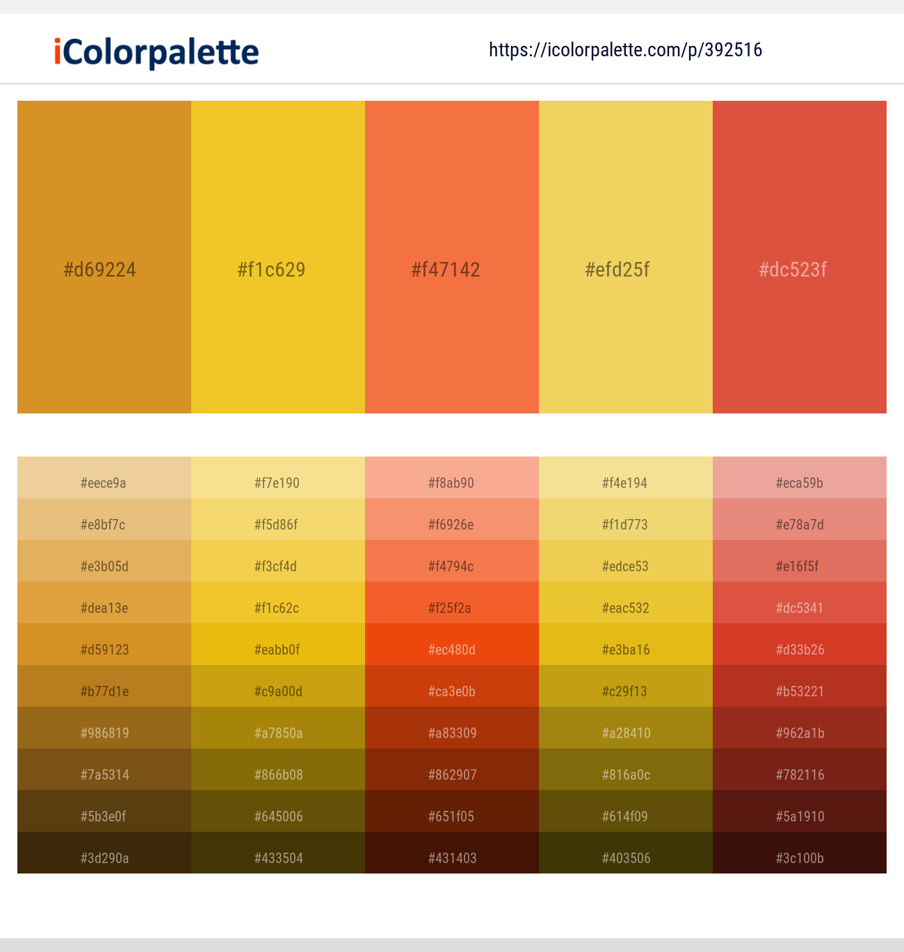 392516366 Bright Color Palettes