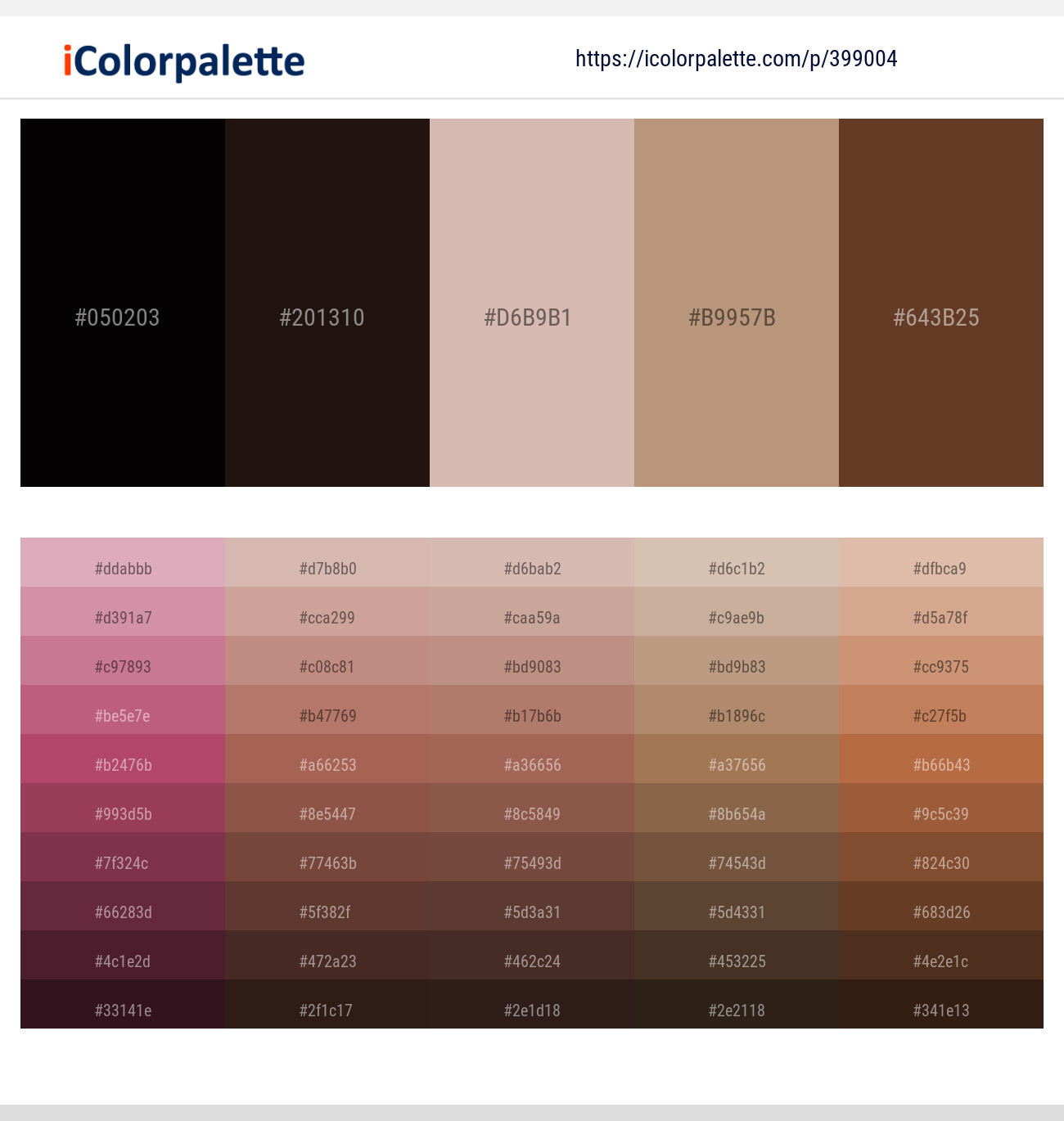 Asphalt – Night Rider – Clam Shell – Mongoose – Irish Coffee Color scheme