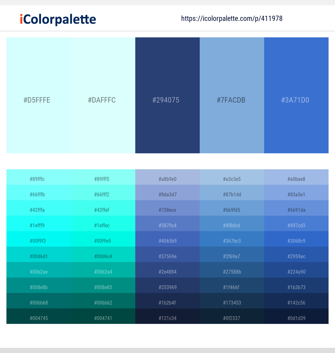 55 Latest Color Schemes with Frosted Mint Color tone combinations