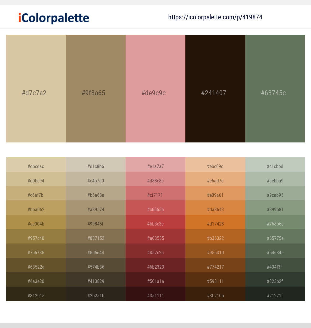 Pavlova – Sandal – Petite Orchid – Graphite – Willow Grove Color scheme