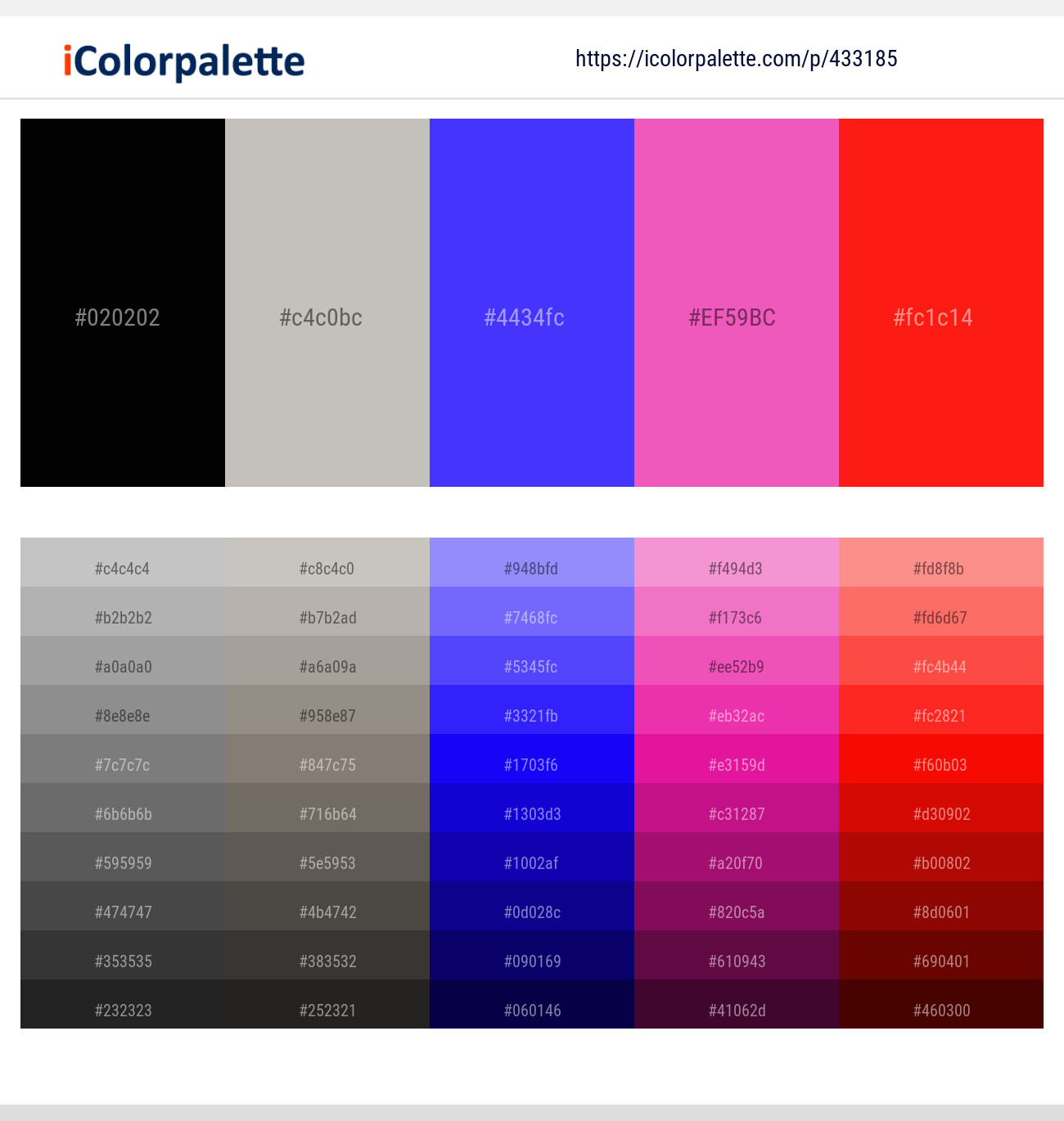 1440+ Latest Color Schemes with Hot Pink Color tone combinations