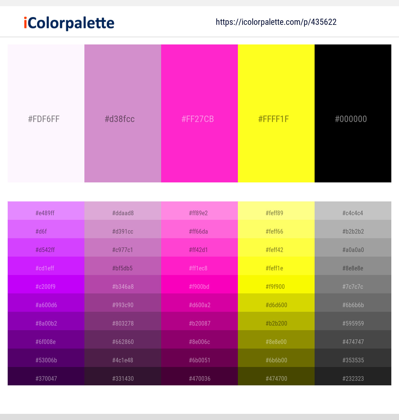 32 Latest Color Schemes With Deep Pink And Yellow Color Tone Combinations 21 Icolorpalette