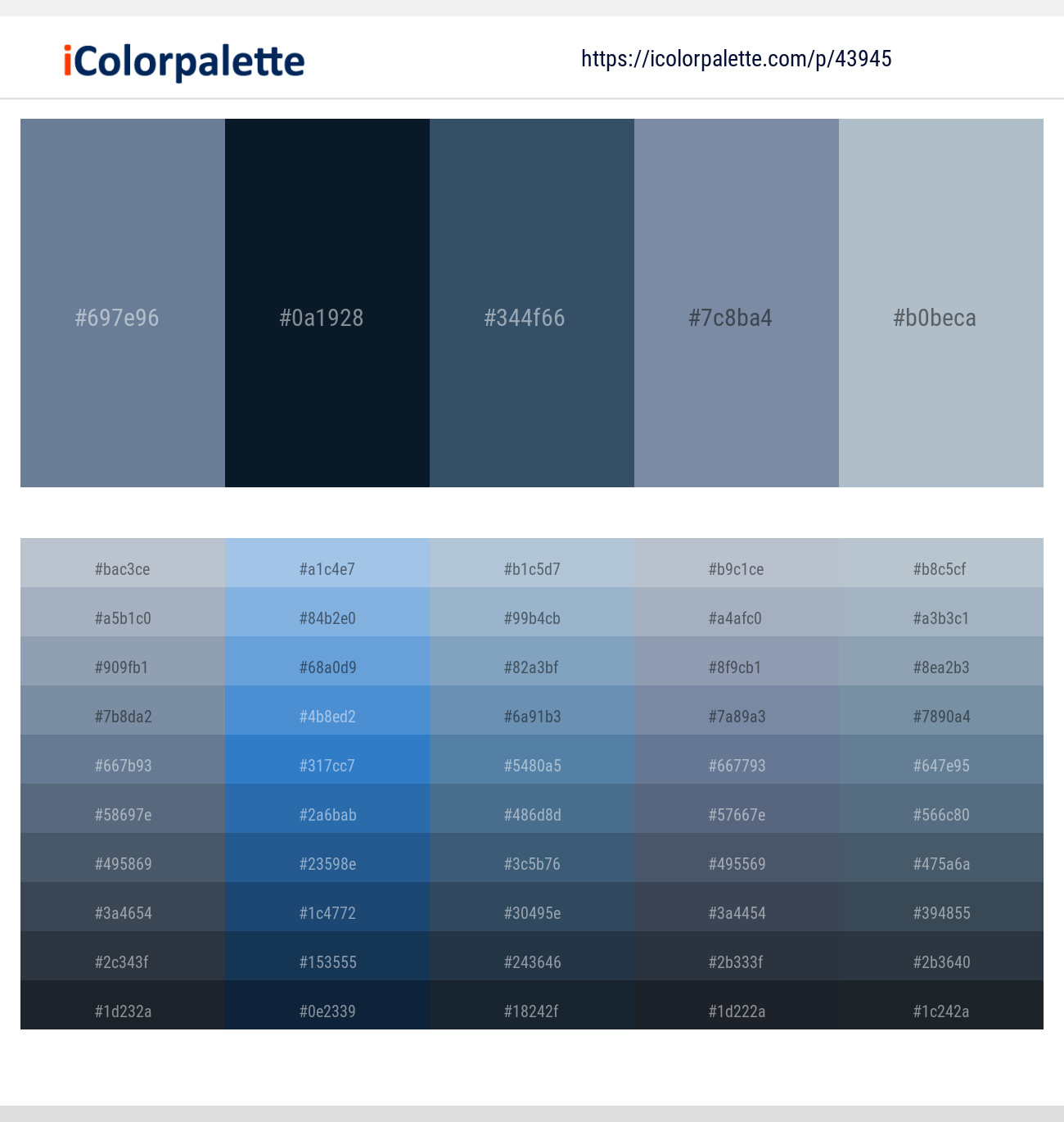 Lynch – Firefly – San Juan – Regent Gray – Heather Color scheme