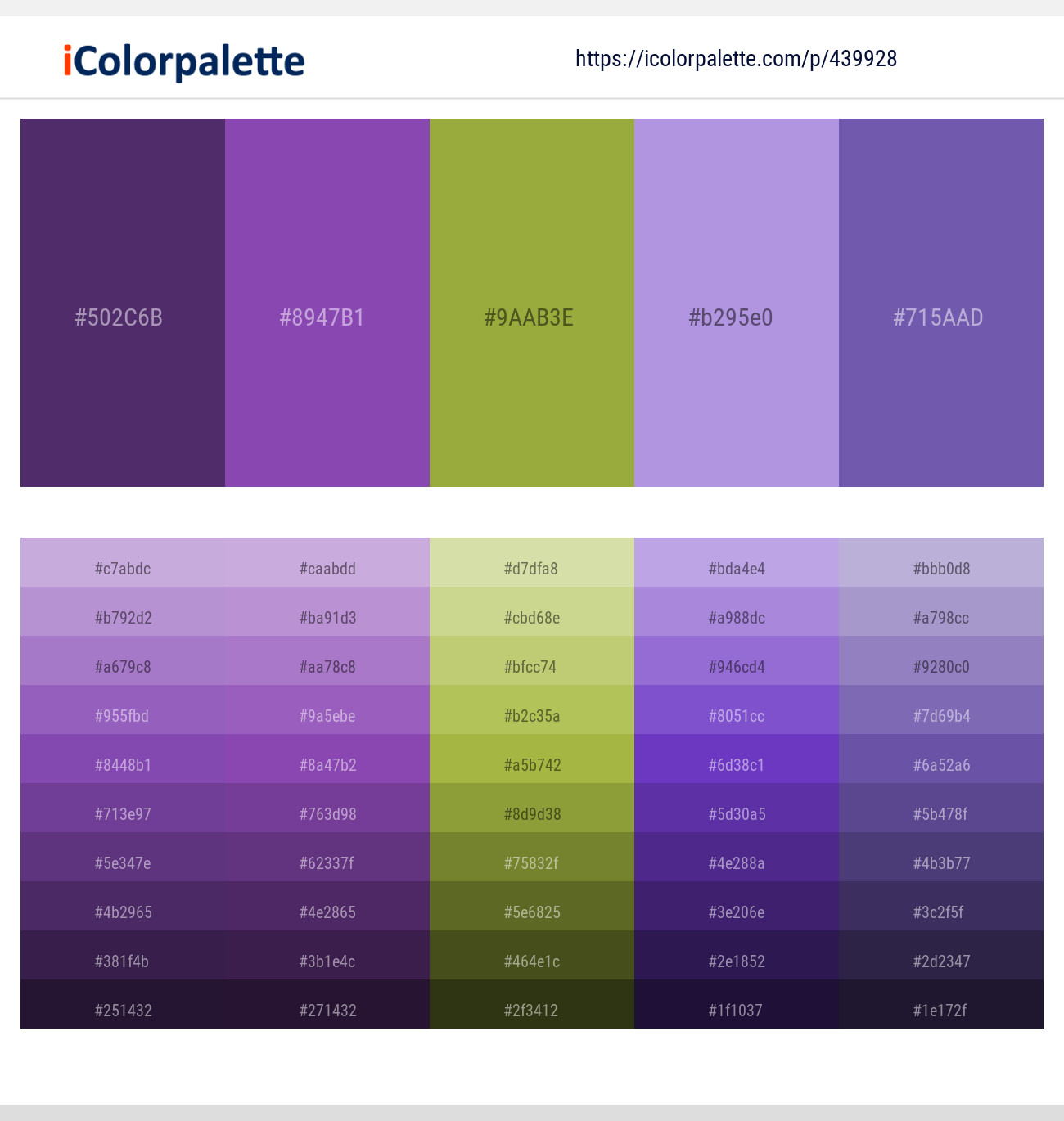 25 Latest Color Schemes With Yellow Green And Medium Purple Color Tone Combinations 21 Icolorpalette