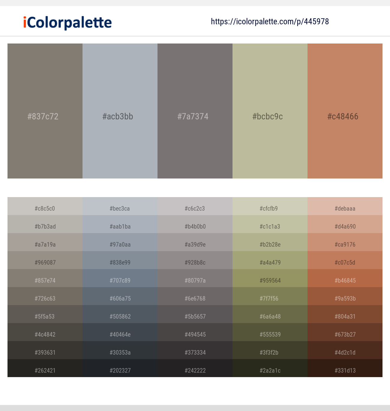 Tapa – Aluminium – Empress – Heathered Gray – Antique Brass Color scheme