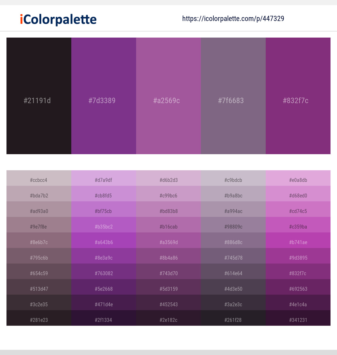 Thunder – Vivid Violet – Tapestry – Rum – Plum Color scheme