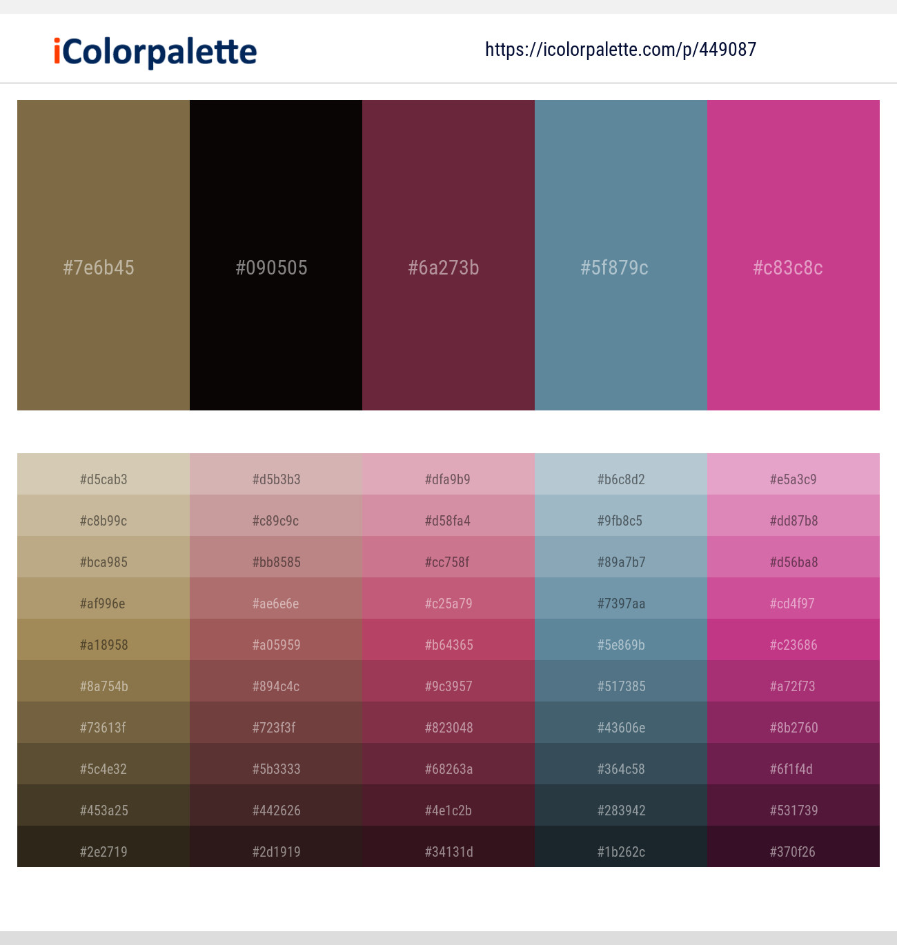 Shadow – Night Rider – Tawny Port – Hoki – Medium Red Violet Color scheme