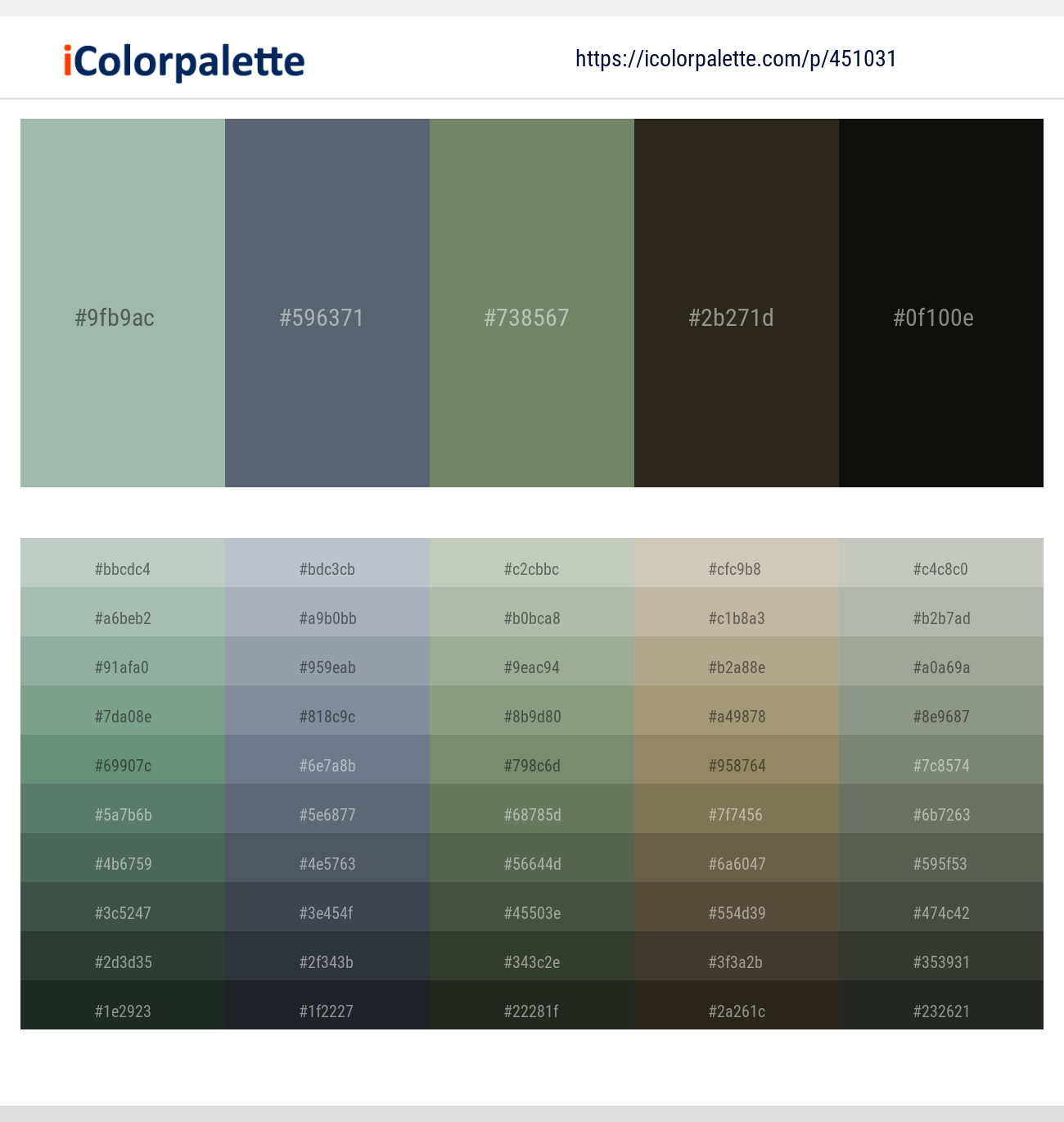Summer Green – Shuttle Gray – Camouflage Green – Zeus – Log Cabin Color scheme