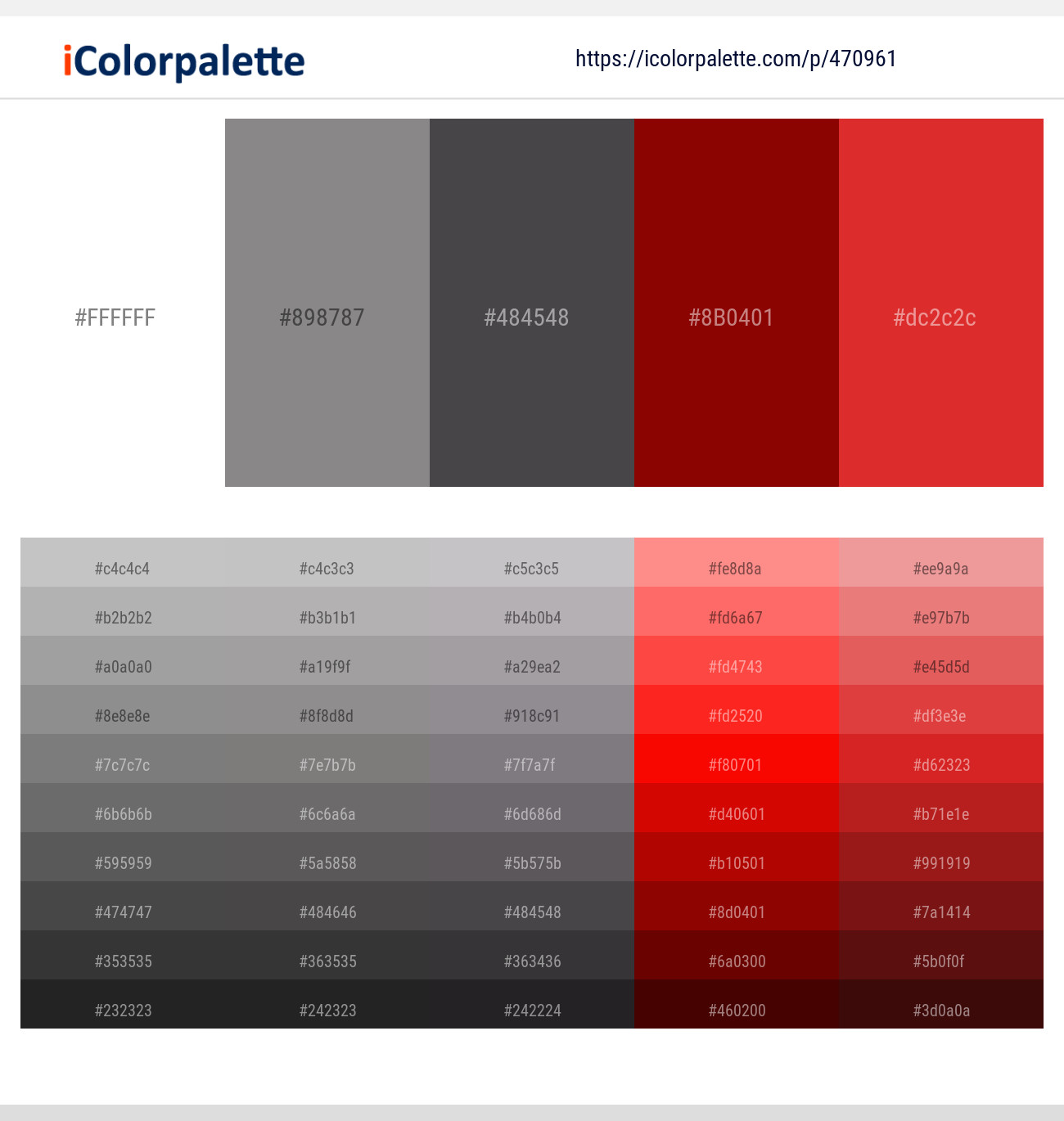 34 Latest Color Schemes with And Dark Red Color combinations | 2022 | iColorpalette