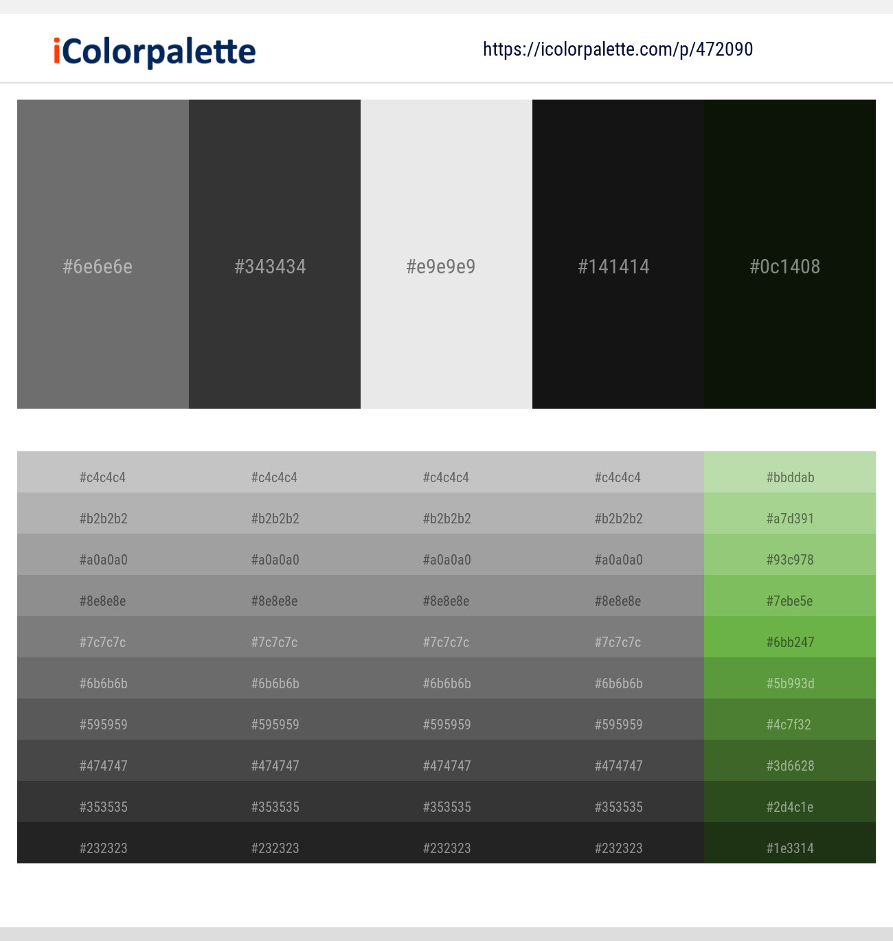 480 Latest Color Schemes With Mercury Color Tone Combinations 21 Icolorpalette