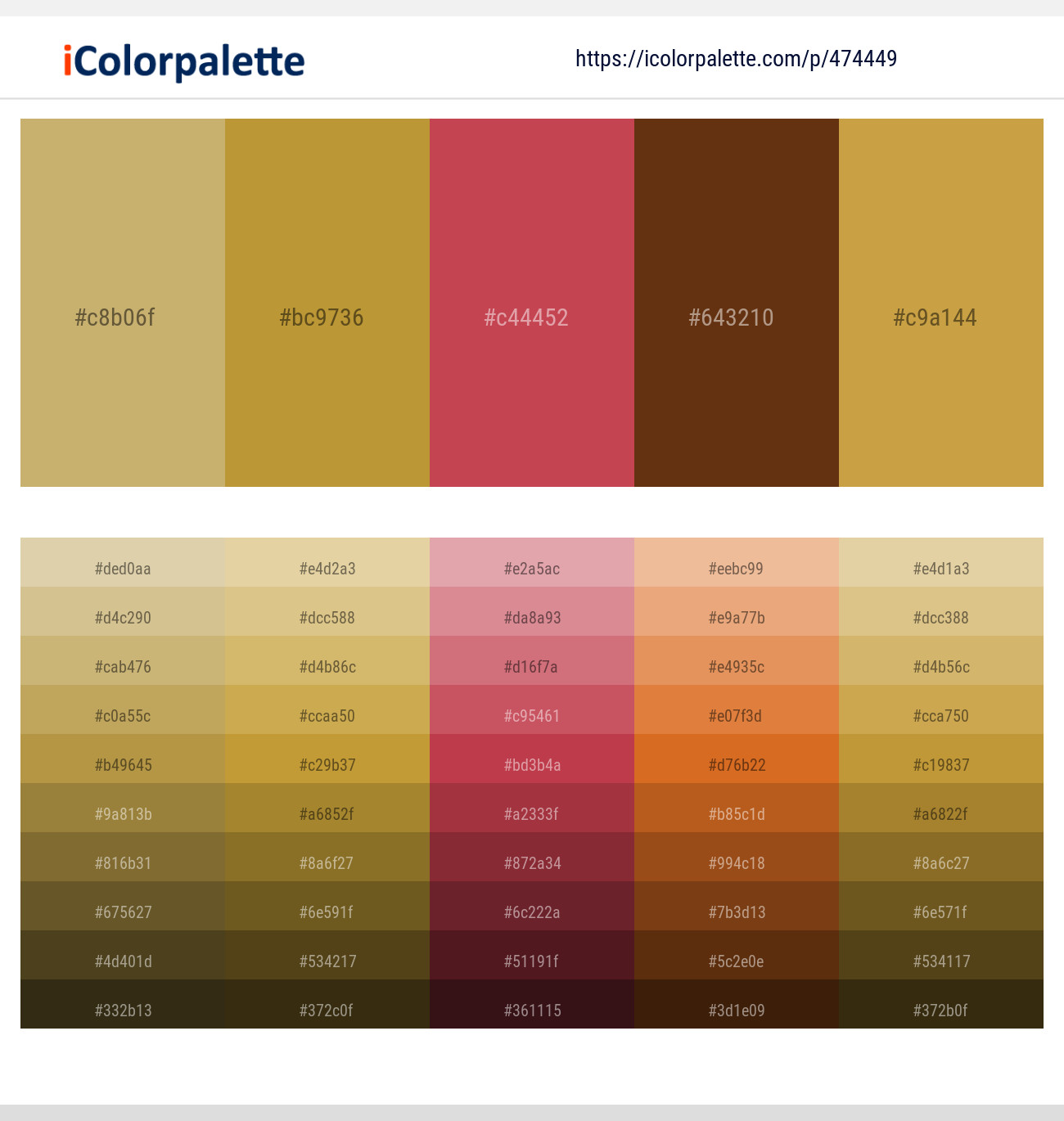 Laser – Alpine – Fuzzy Wuzzy Brown – Hairy Heath – Roti Color scheme